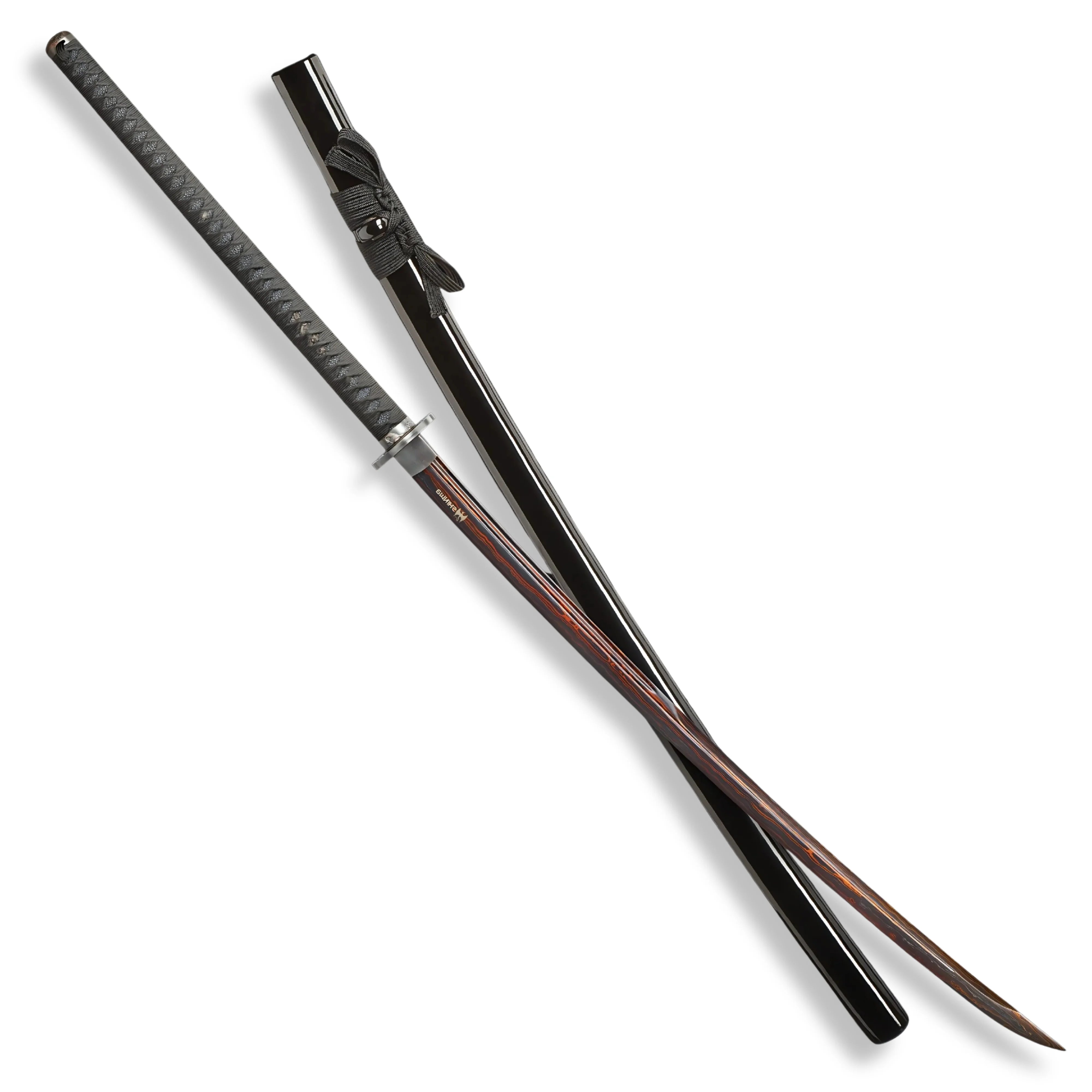 Premium Shinwa Colossus Yoru Odachi Katana Damascus Sword with damascus steel.