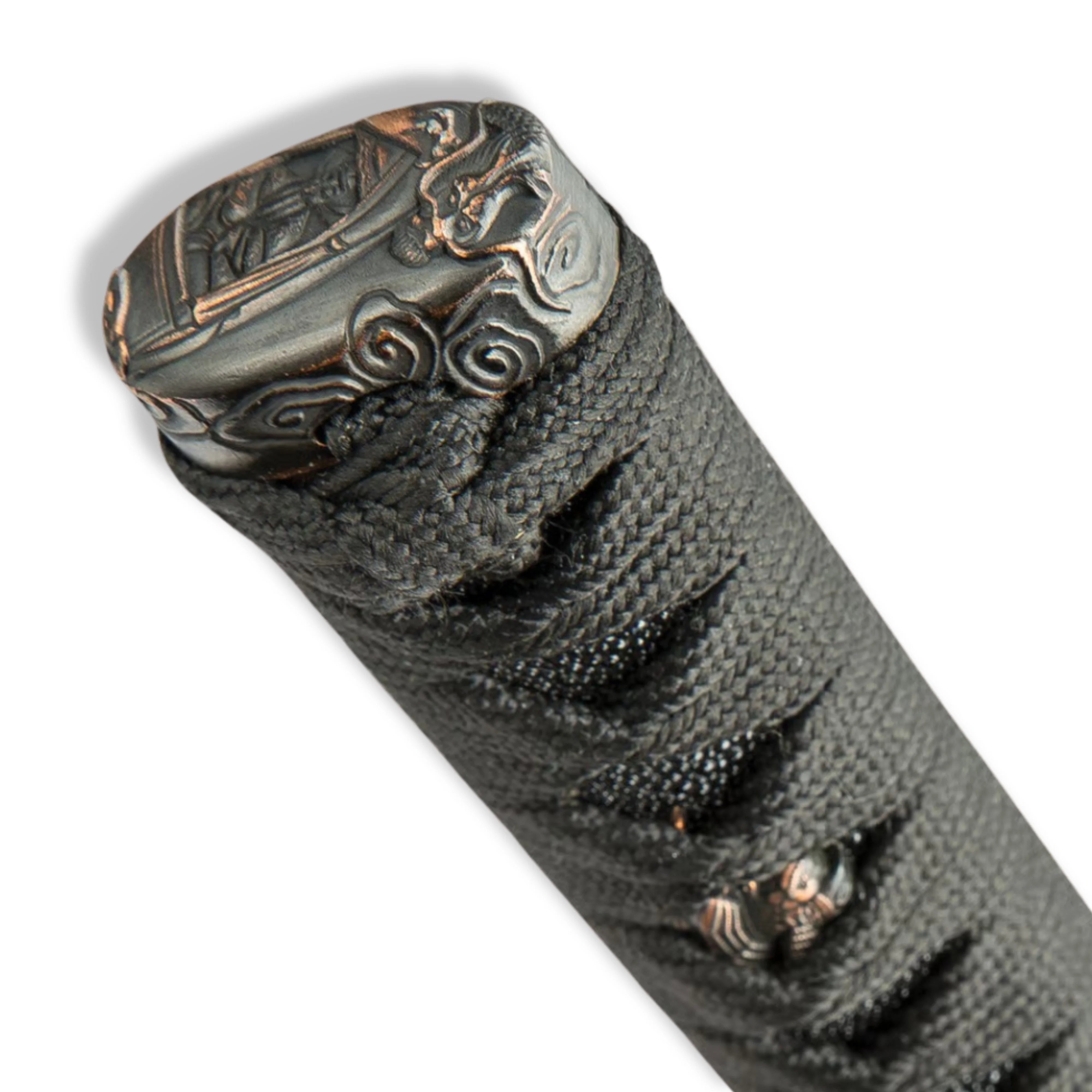 Premium Shinwa Dragon Lord Handmade Katana Damascus Sword with damascus steel.