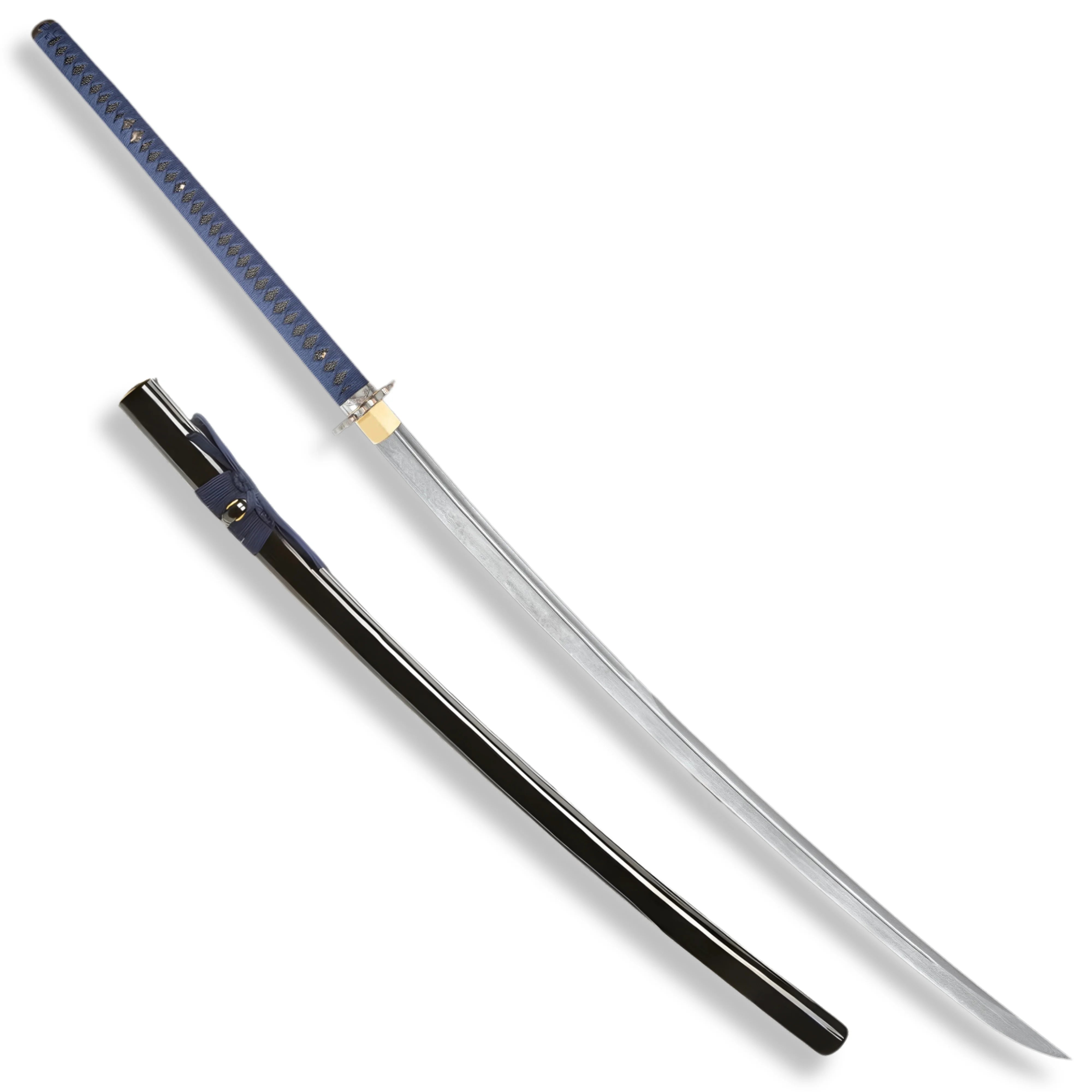 Premium Shinwa Monkey King Odachi Handmade Katana Damascus Sword with damascus steel.