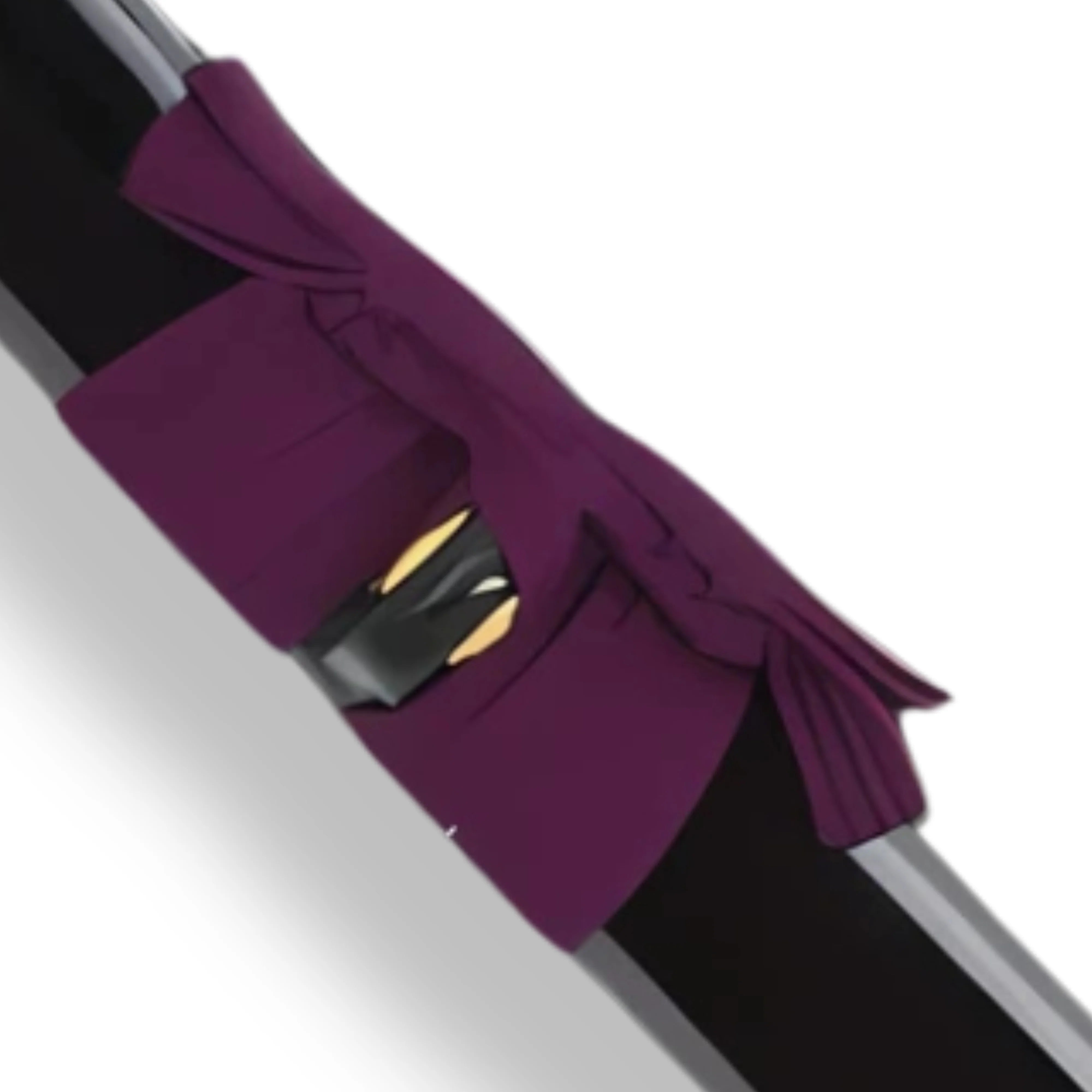 Premium Shinwa Regal Purple Katana Damascus Sword with damascus steel.