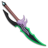 Solo Leveling Rasaka Venom Fang foam replica full view with fang design