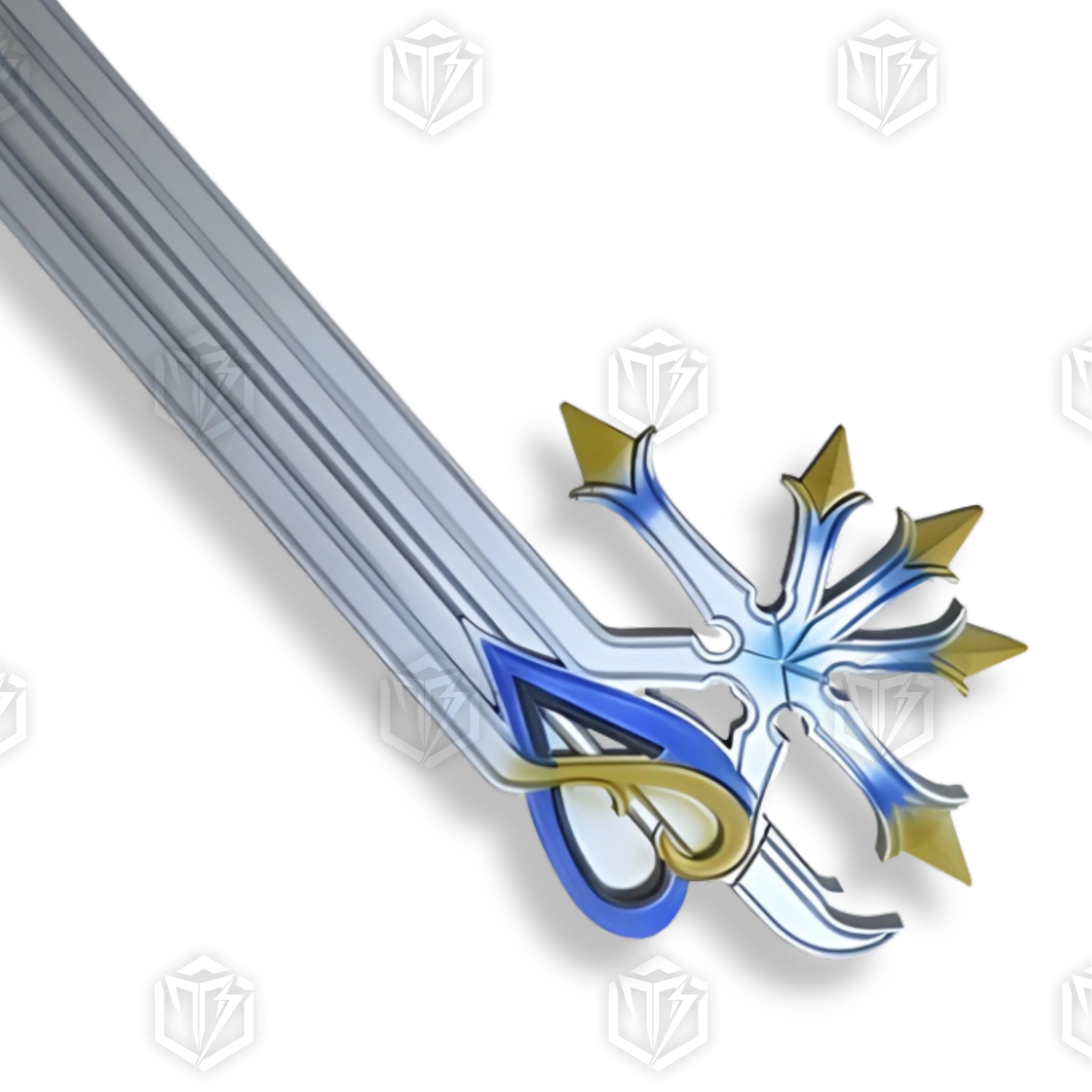 Premium Sora Oathkeeper Keyblade Replica Kingdom Hearts with high-density foam blade.