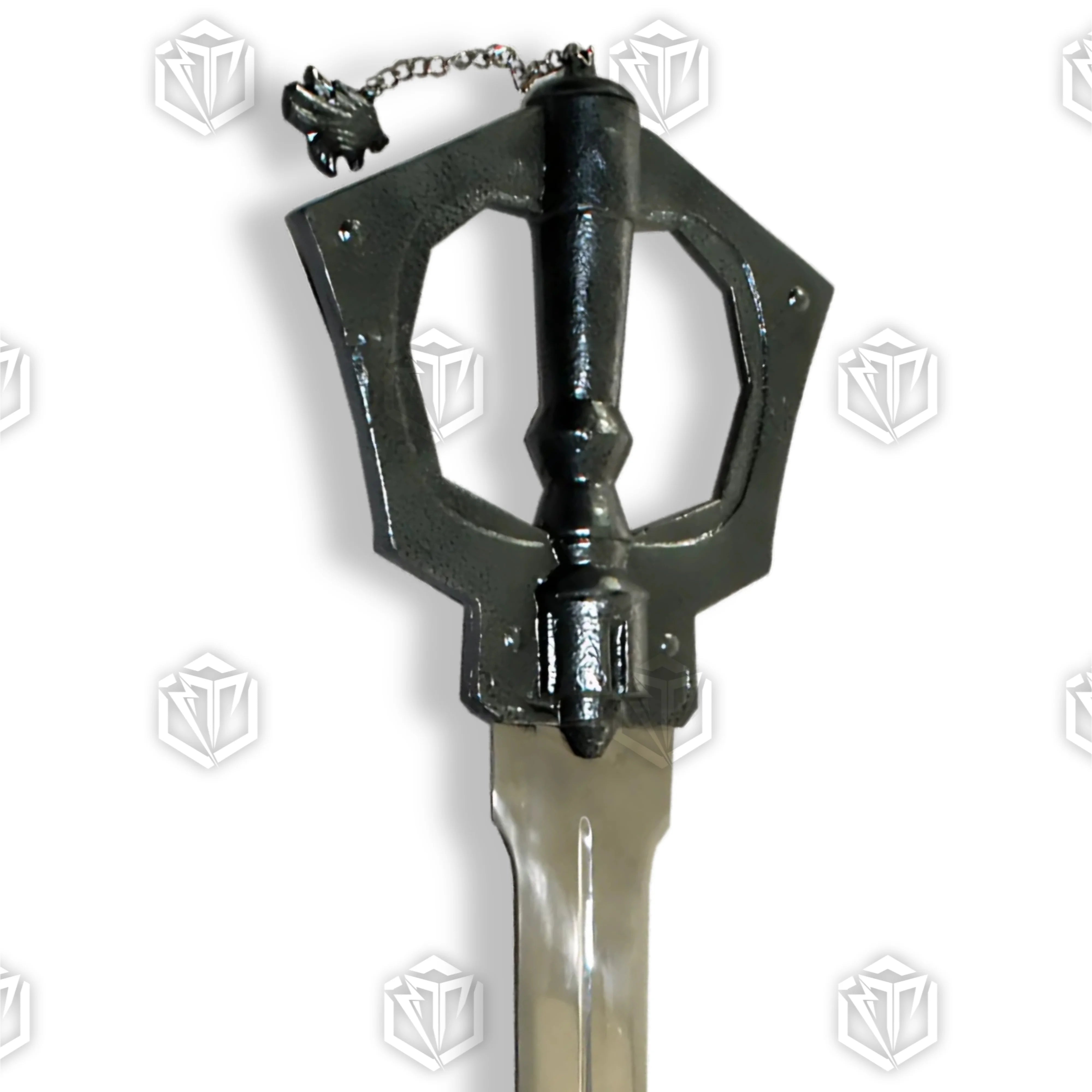 Premium Sora Sleeping Lion Keyblade Replica Kingdom Hearts with stainless steel blade.