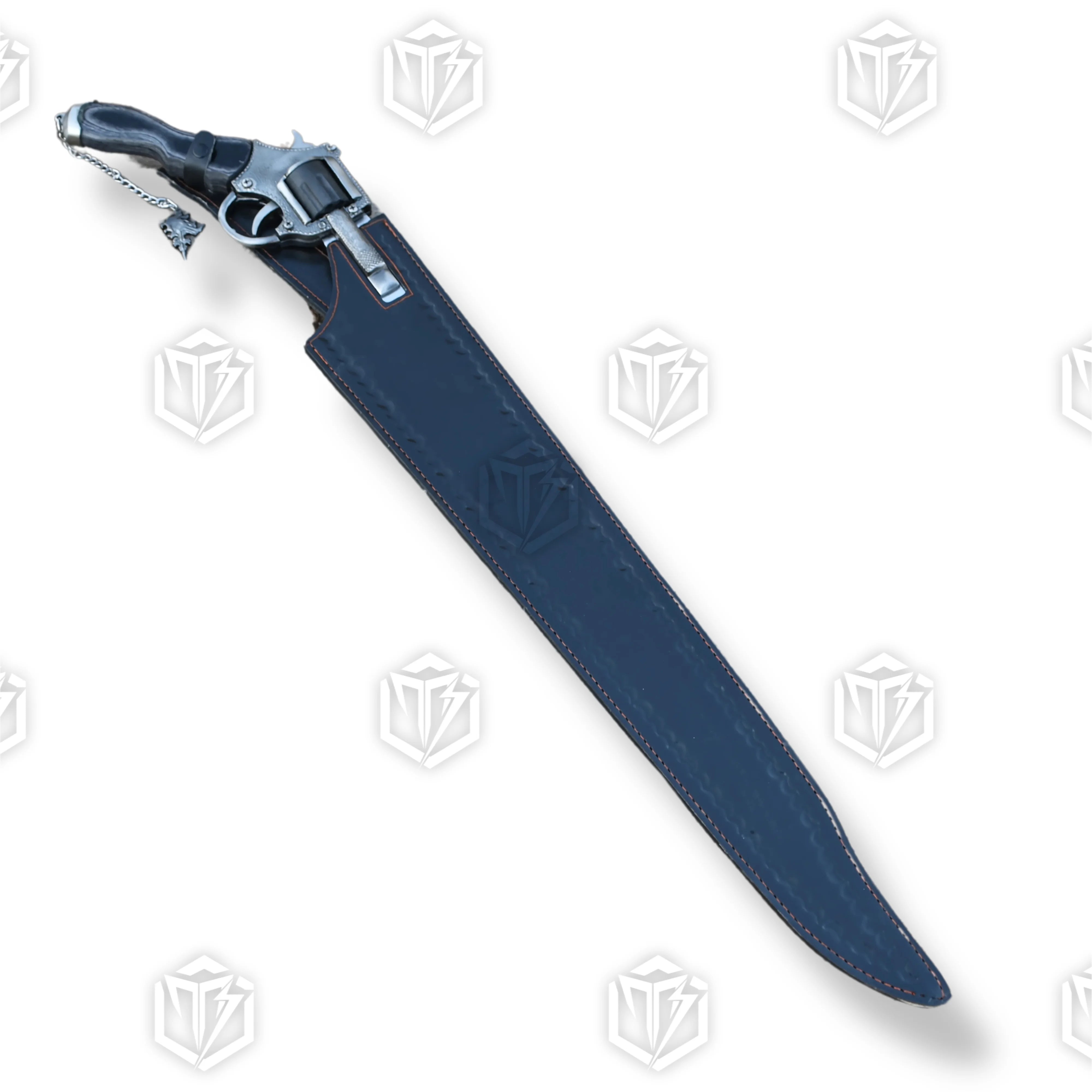 Premium Squall Leonhart Lionheart Gunblade Replica (FFVIII) with stainless steel blade.