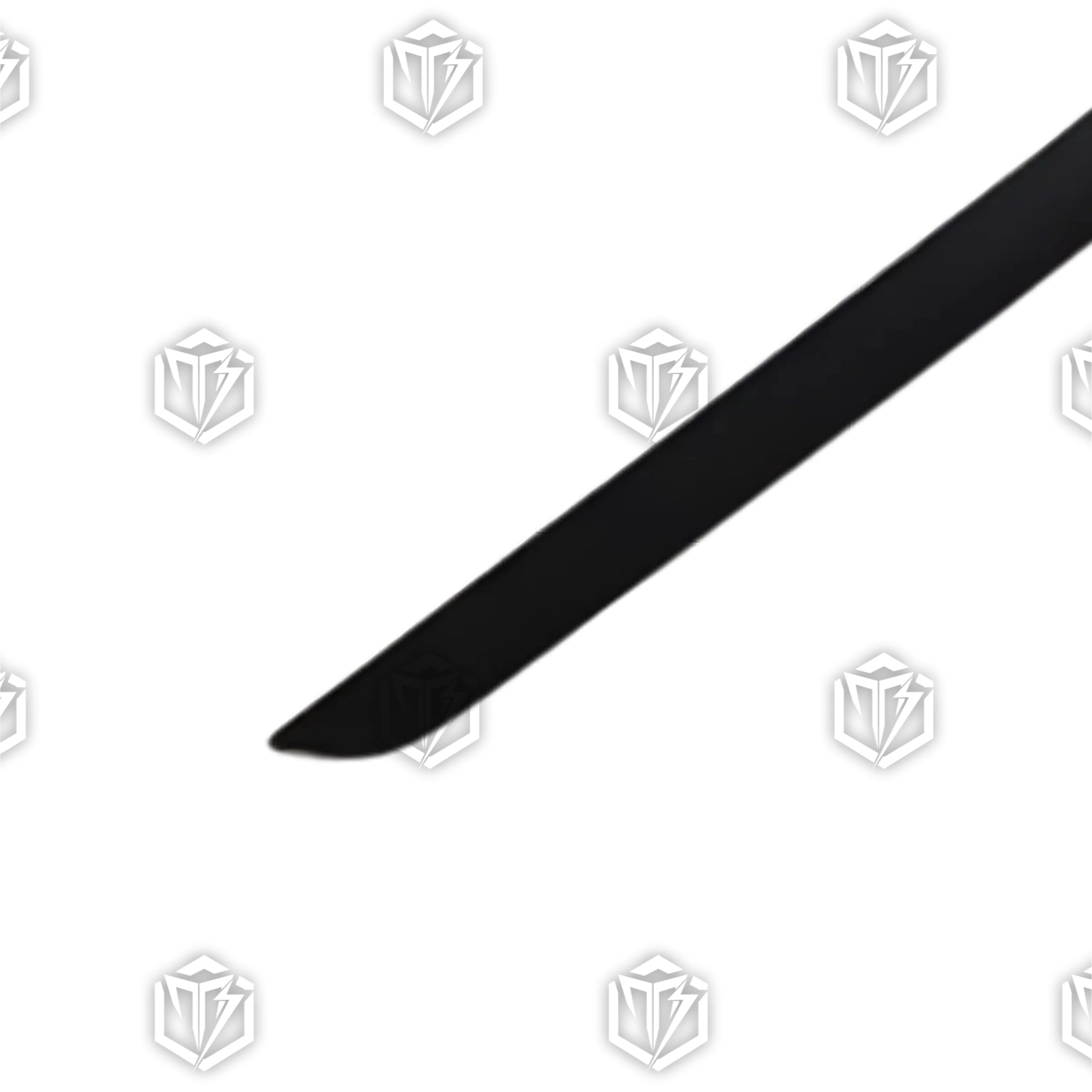 Premium Tanjiro Kamado Nichirin Demon Slayer Sword Replica with carbon steel blade.