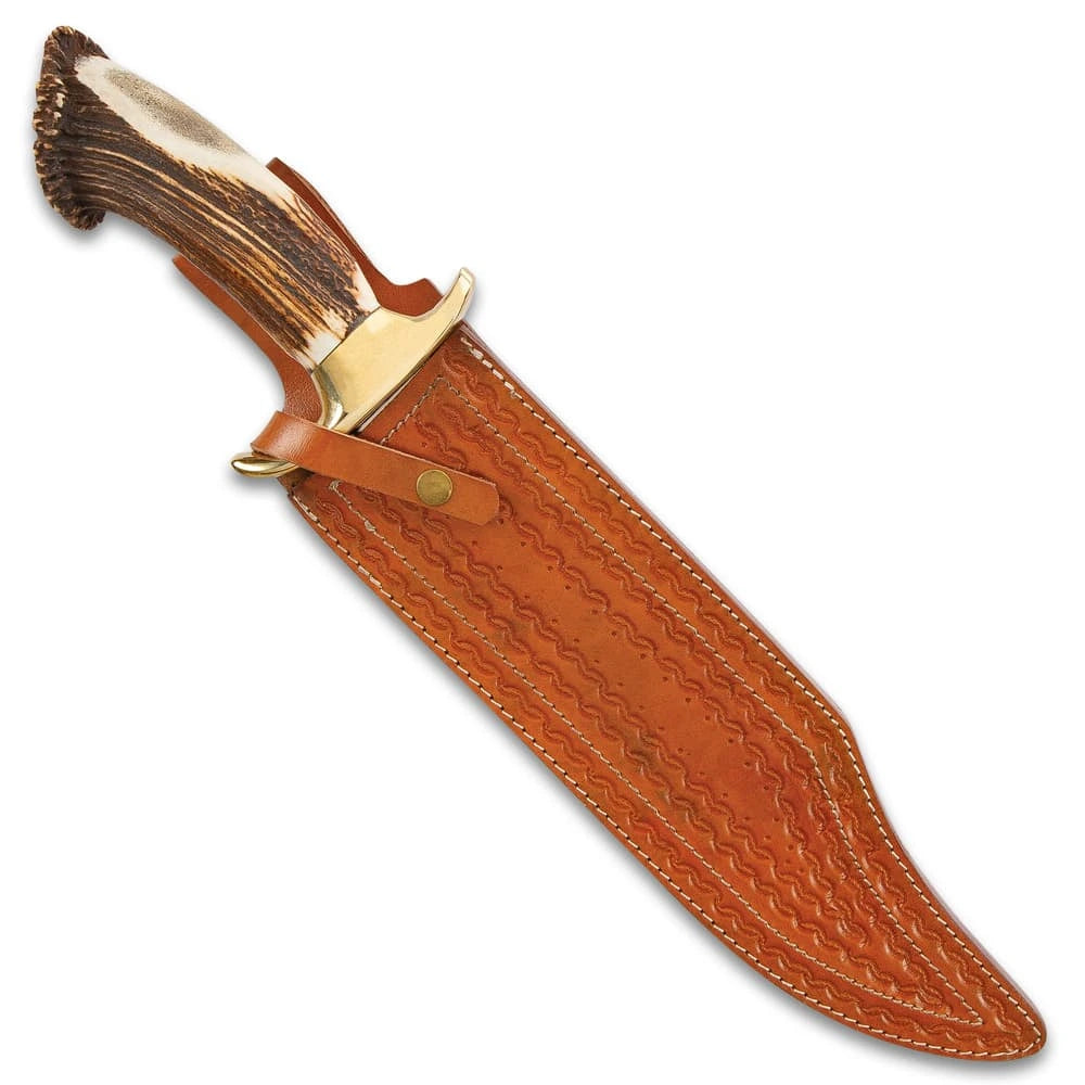 Timber Wolf King Stag Crown Knife
