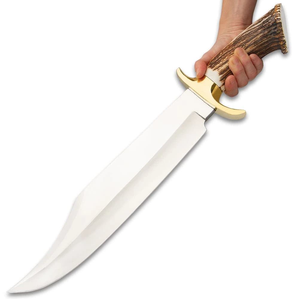 Timber Wolf King Stag Crown Knife