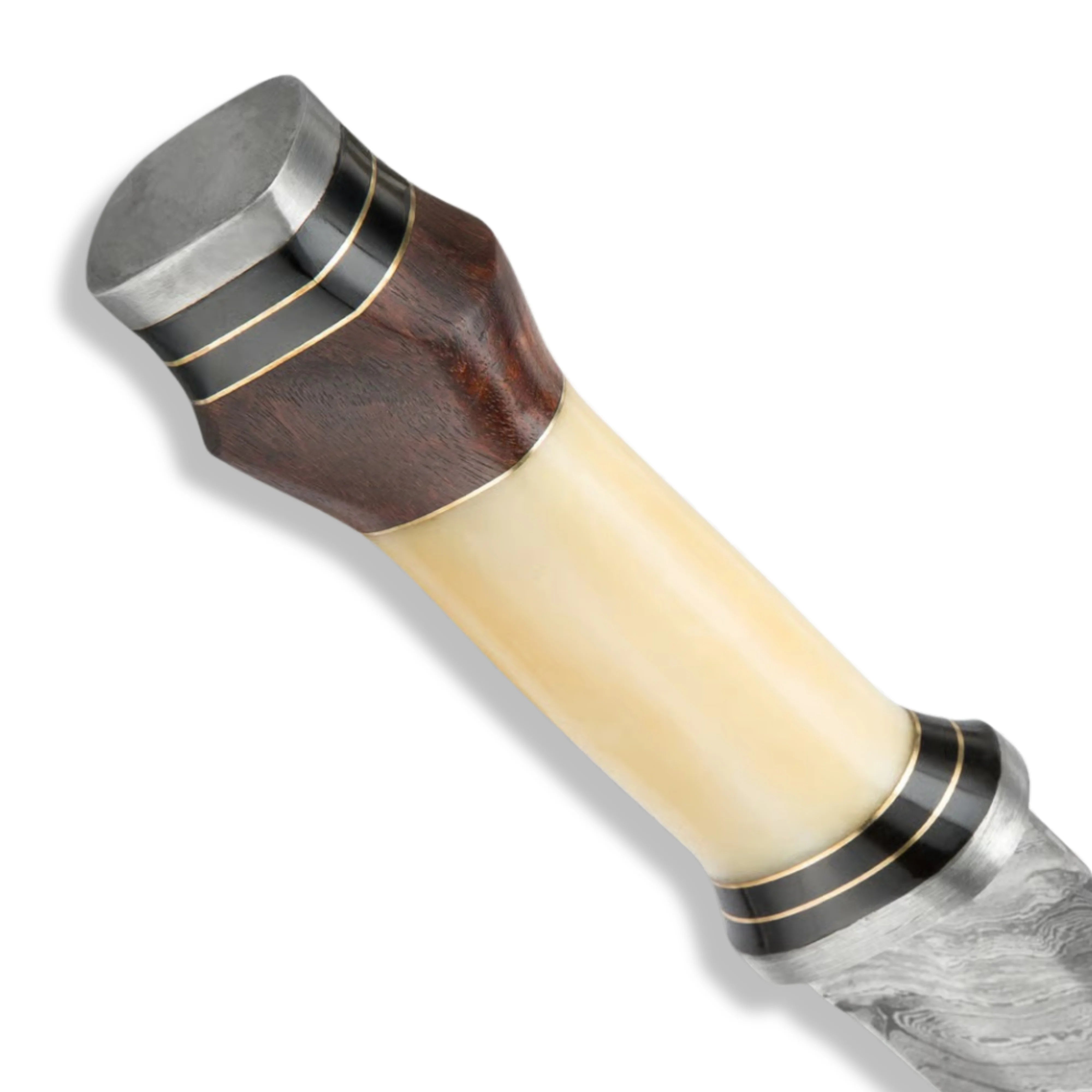 Premium Timber Wolf Saga Handmade Damasus Steel Sword with damascus steel.