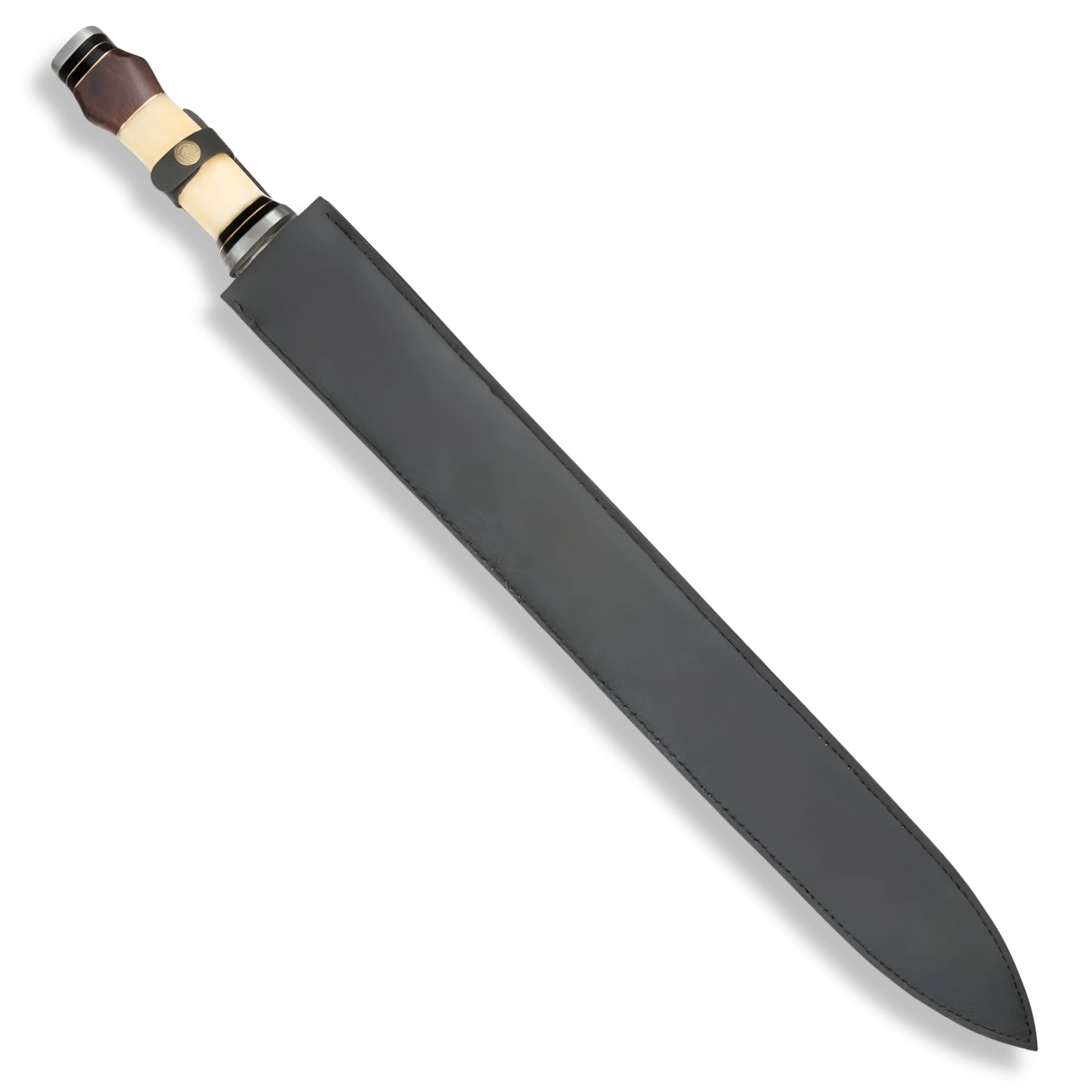 Premium Timber Wolf Saga Handmade Damasus Steel Sword with damascus steel.