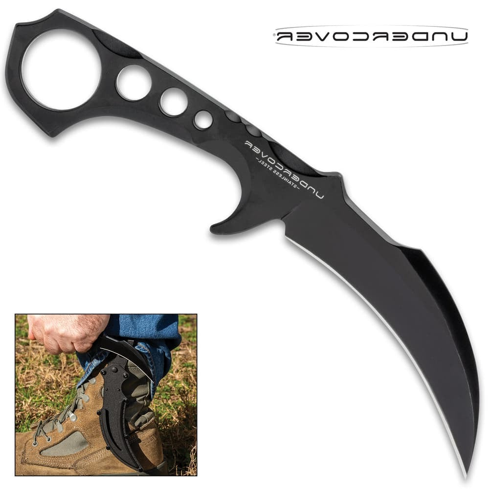 Elite Undercover CIA Stinger III Karambit full view