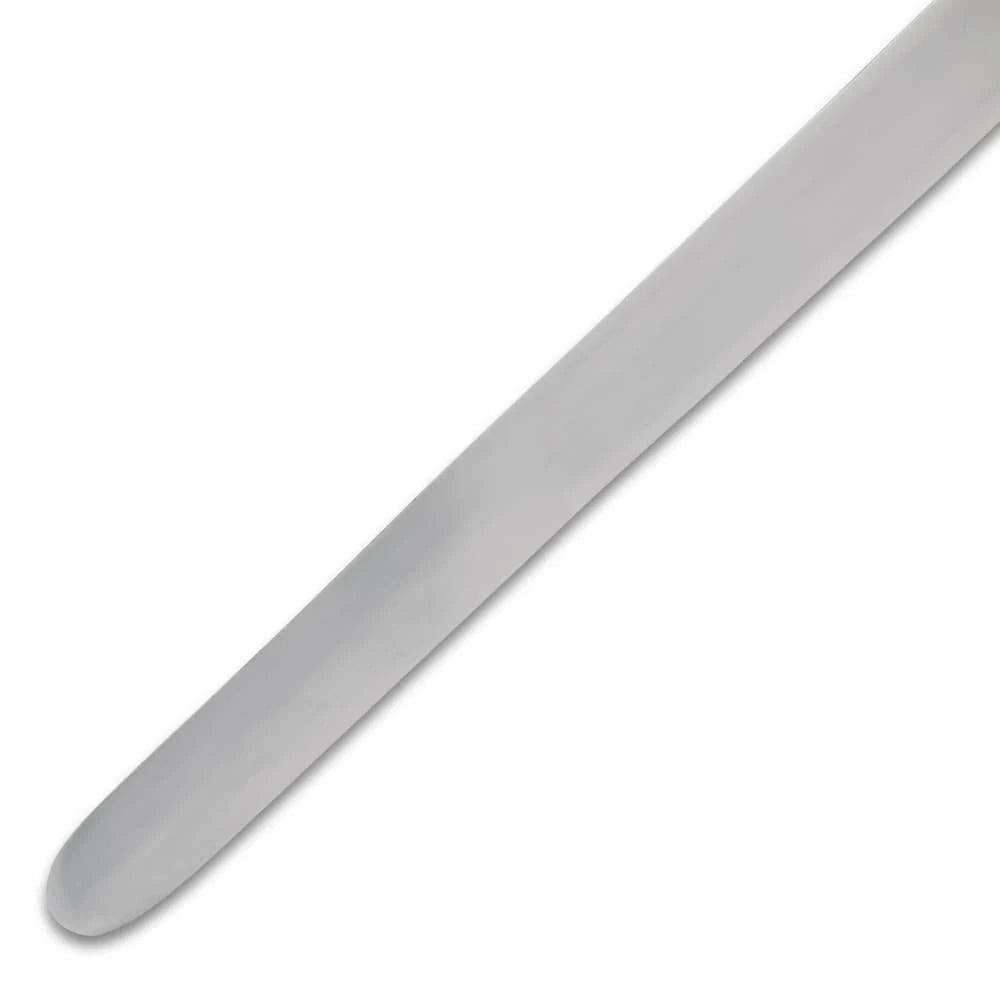 Norse Viking prop replica with silver display finish for wall decor