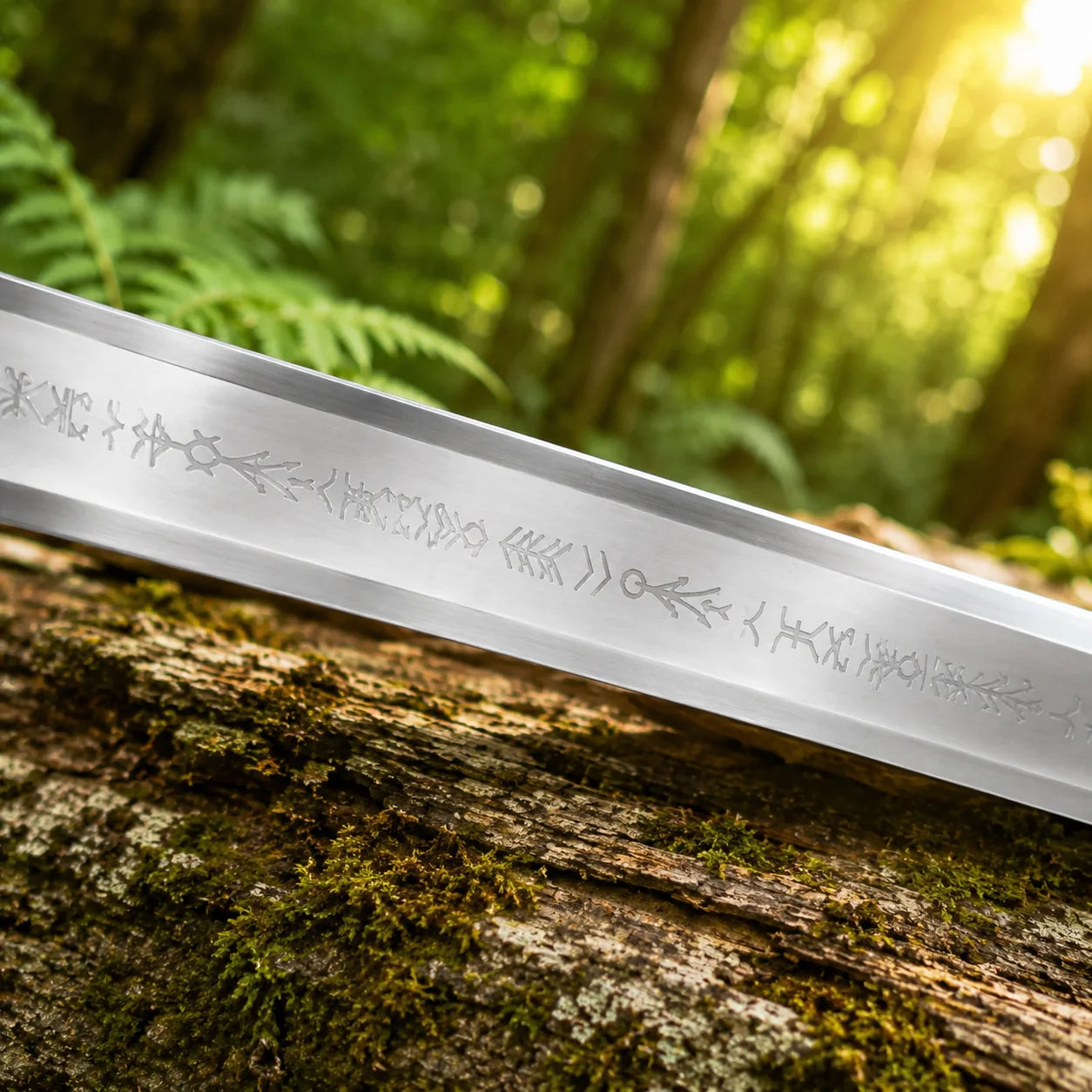 Diana Prince God Killer sword prop replica close-up of ornate handle and crossguard detail