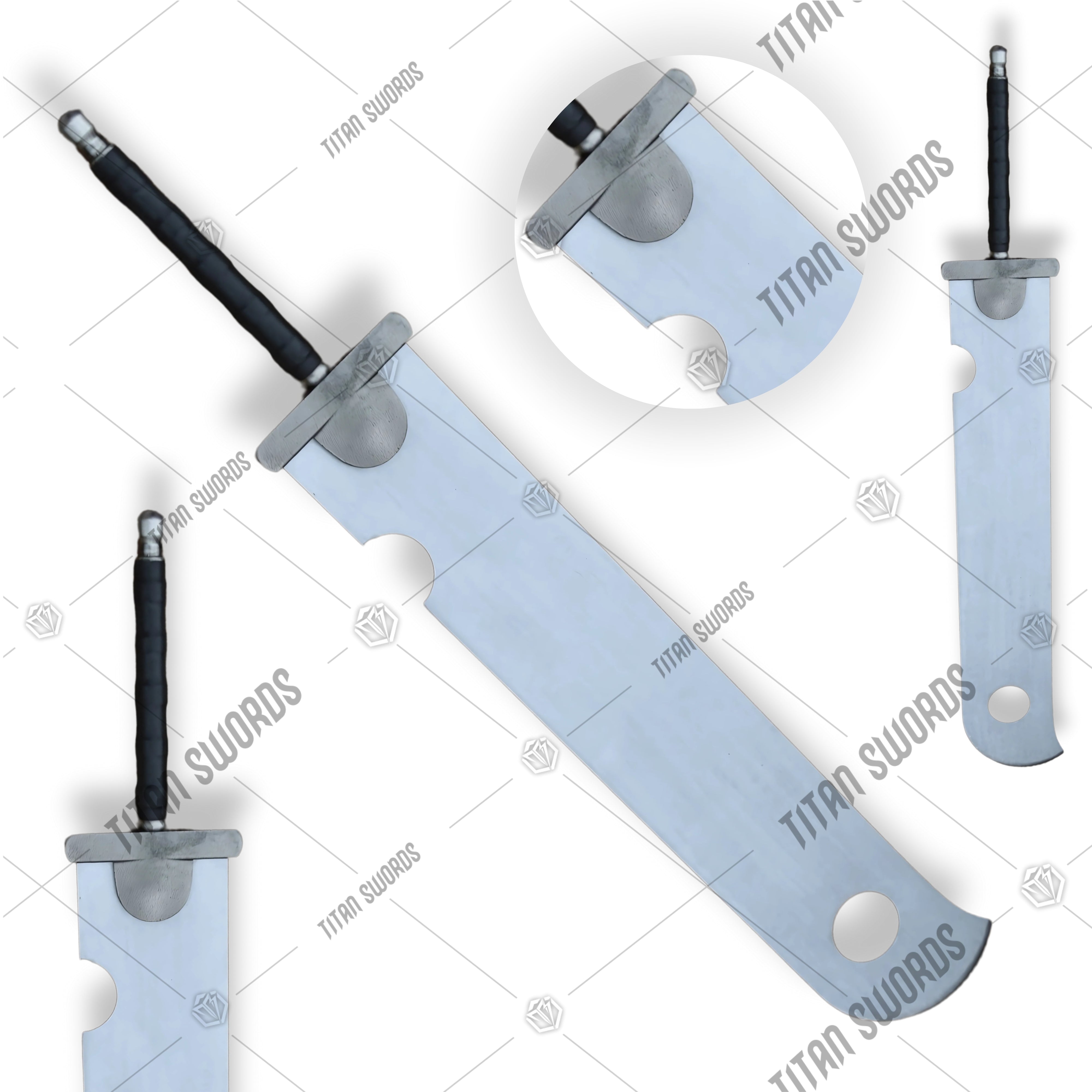 Premium Zabuza Momochi Zanbatou Sword Replica with stainless steel blade.