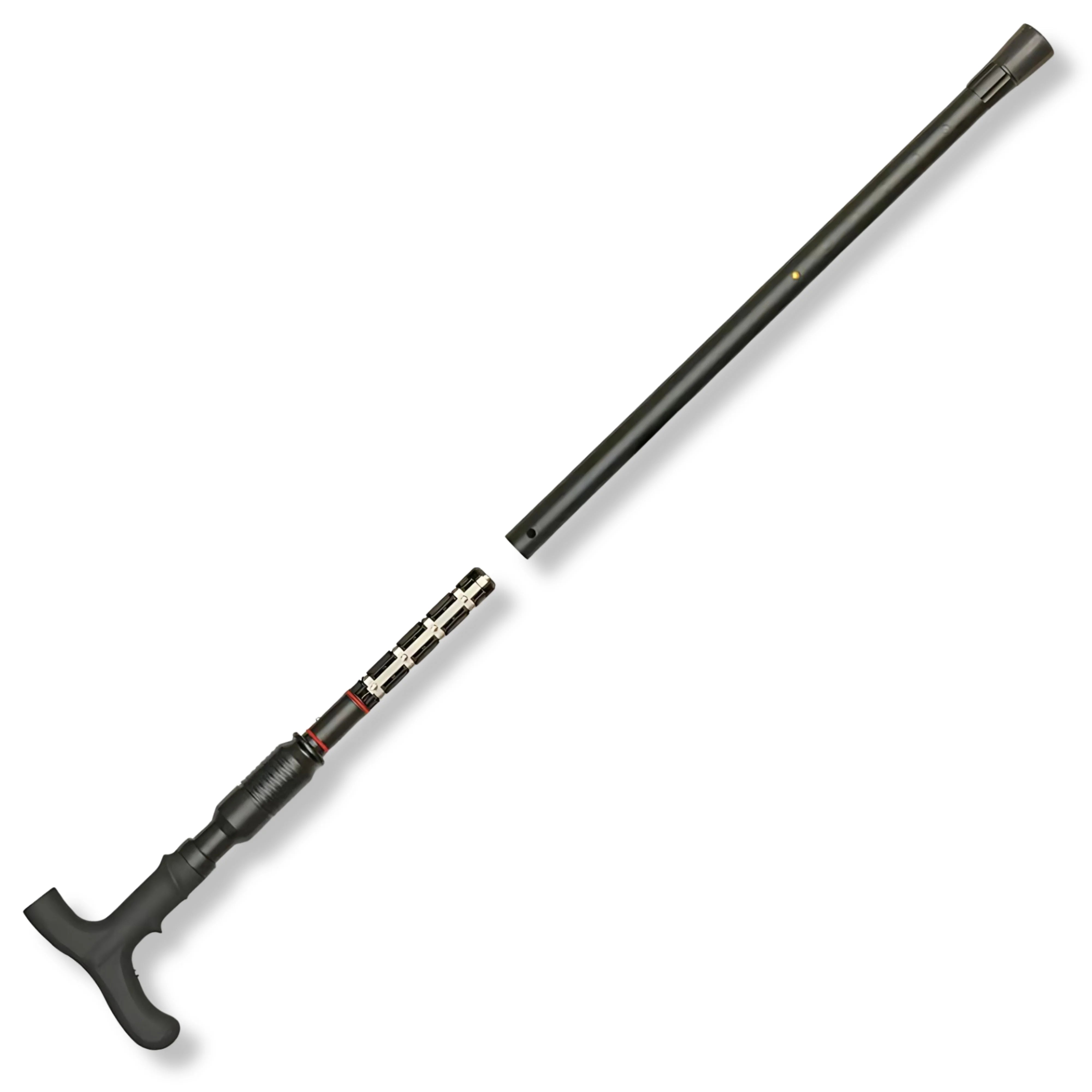 Premium Zap Covert Cane One Million Volt Stun Gun LED Flashlight with LED Flashlight.