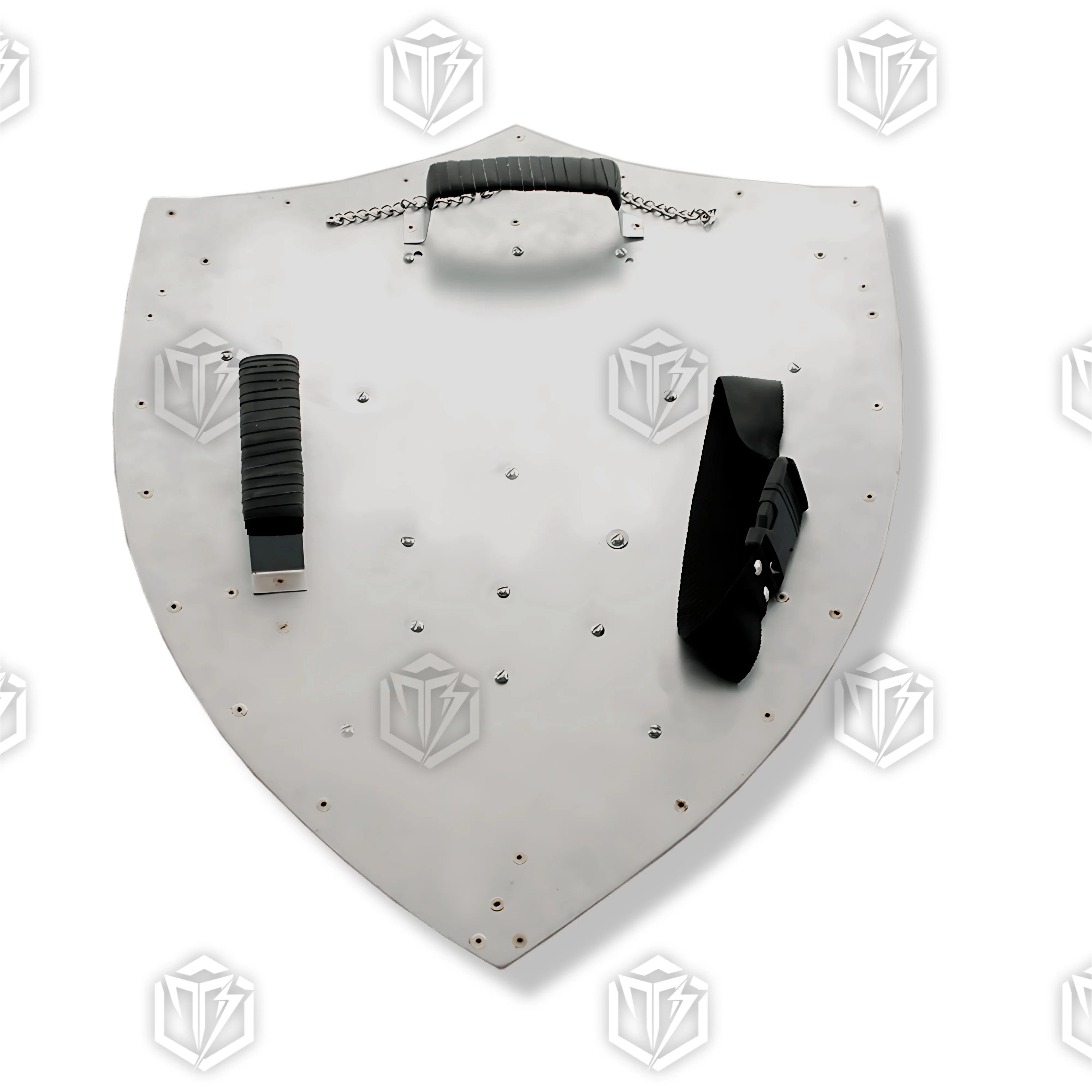 Premium Zelda Link Hylian Shield Triforce Replica with enamel paint.