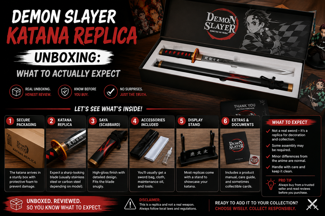 Demon Slayer Katana Replica Unboxing: What to Actually Expect
