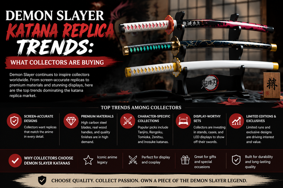 Demon Slayer Katana Replica Trends: What Collectors Are Buying