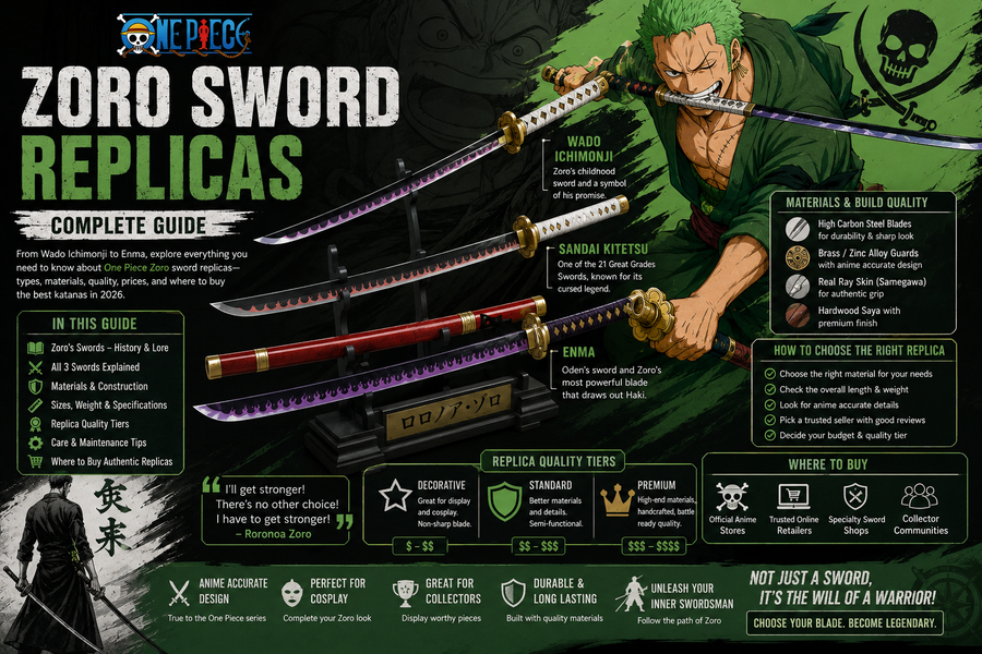 One Piece Zoro Sword Replicas: Complete Guide