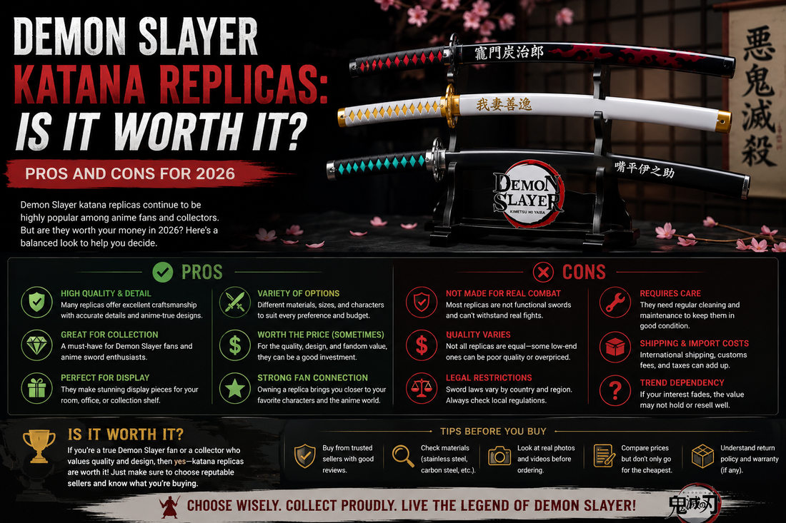Demon Slayer Katana Replicas: Is It Worth It? Pros and Cons for 2026