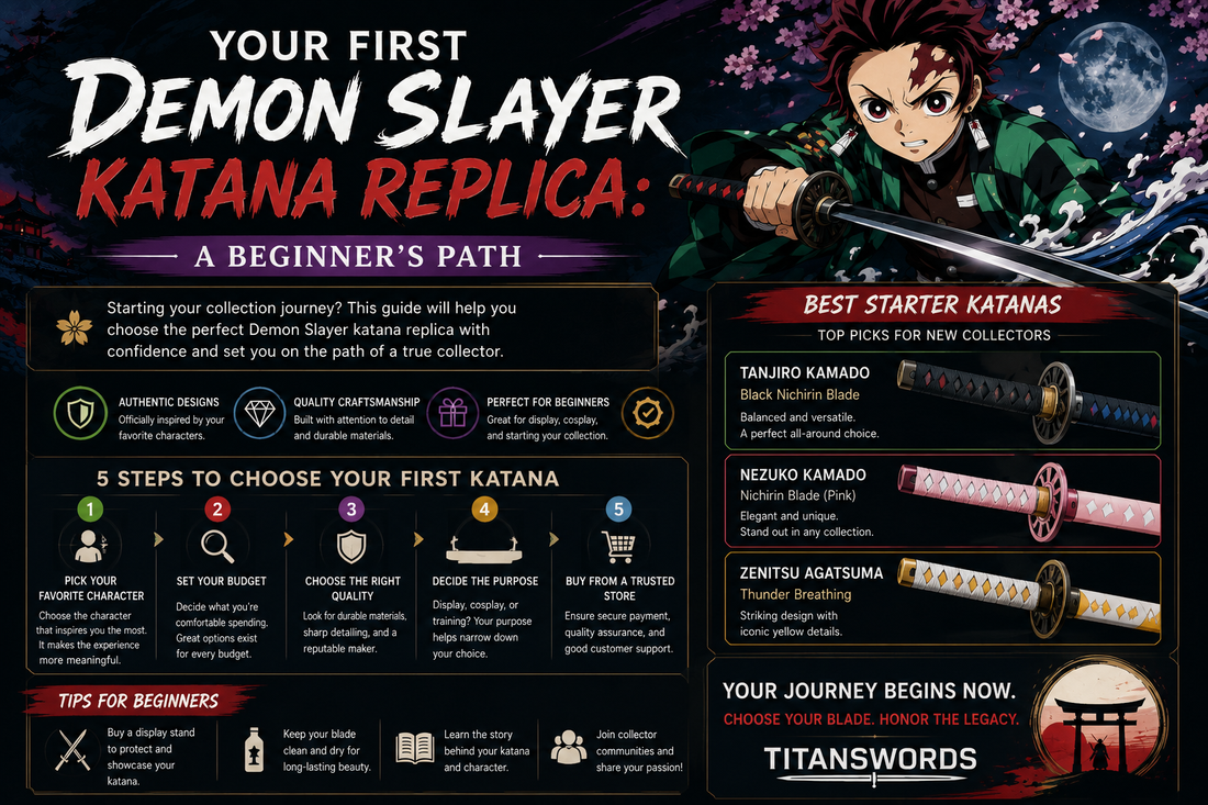 Your First Demon Slayer Katana Replica: A Beginner's Path