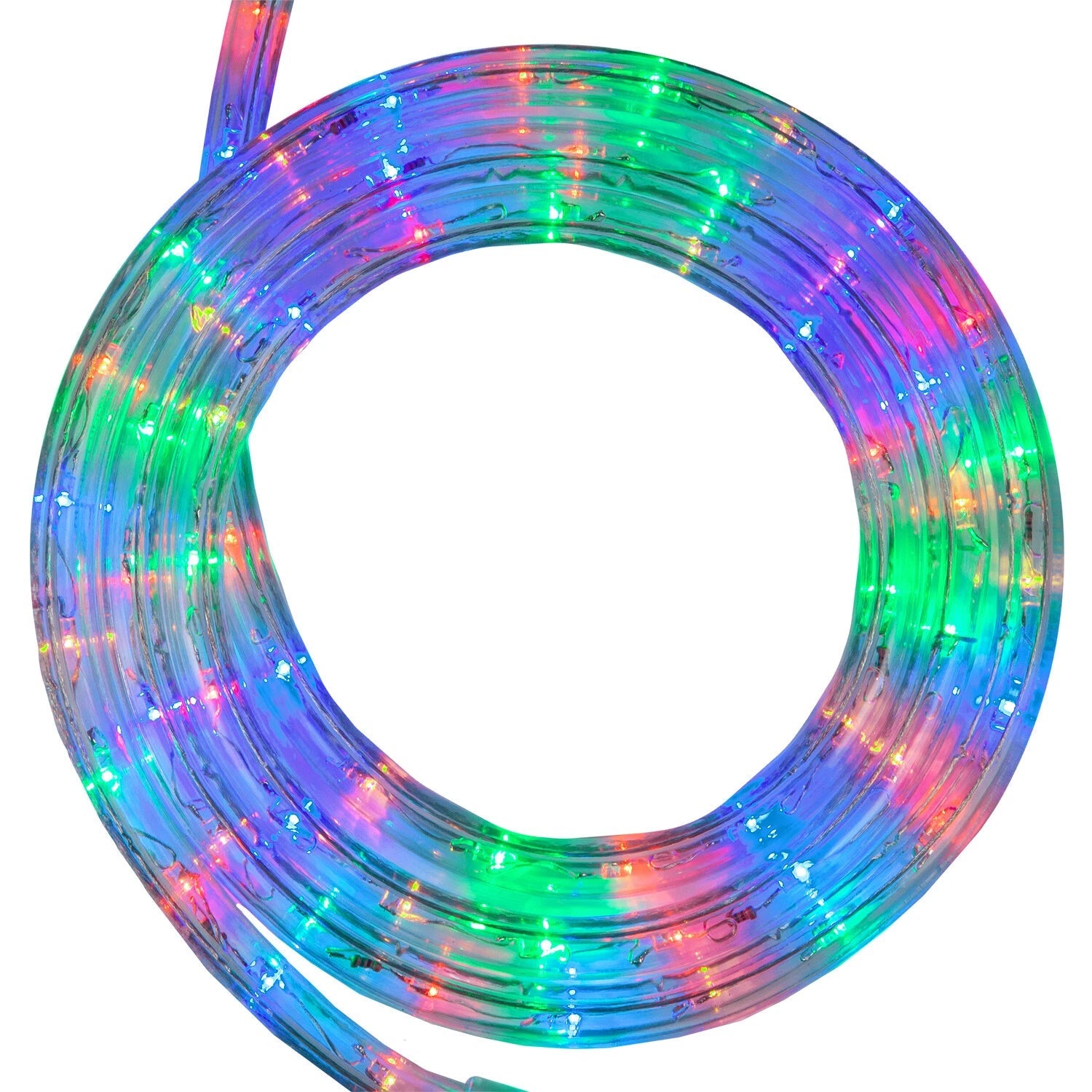 Heavy Duty Connectable LED Rope Lights 18 ft Patio Garden Outdoor Tube Lighting