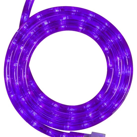 Connectable 18 ft Heavy Duty LED Rope Light Outdoor Patio and Garden Display
