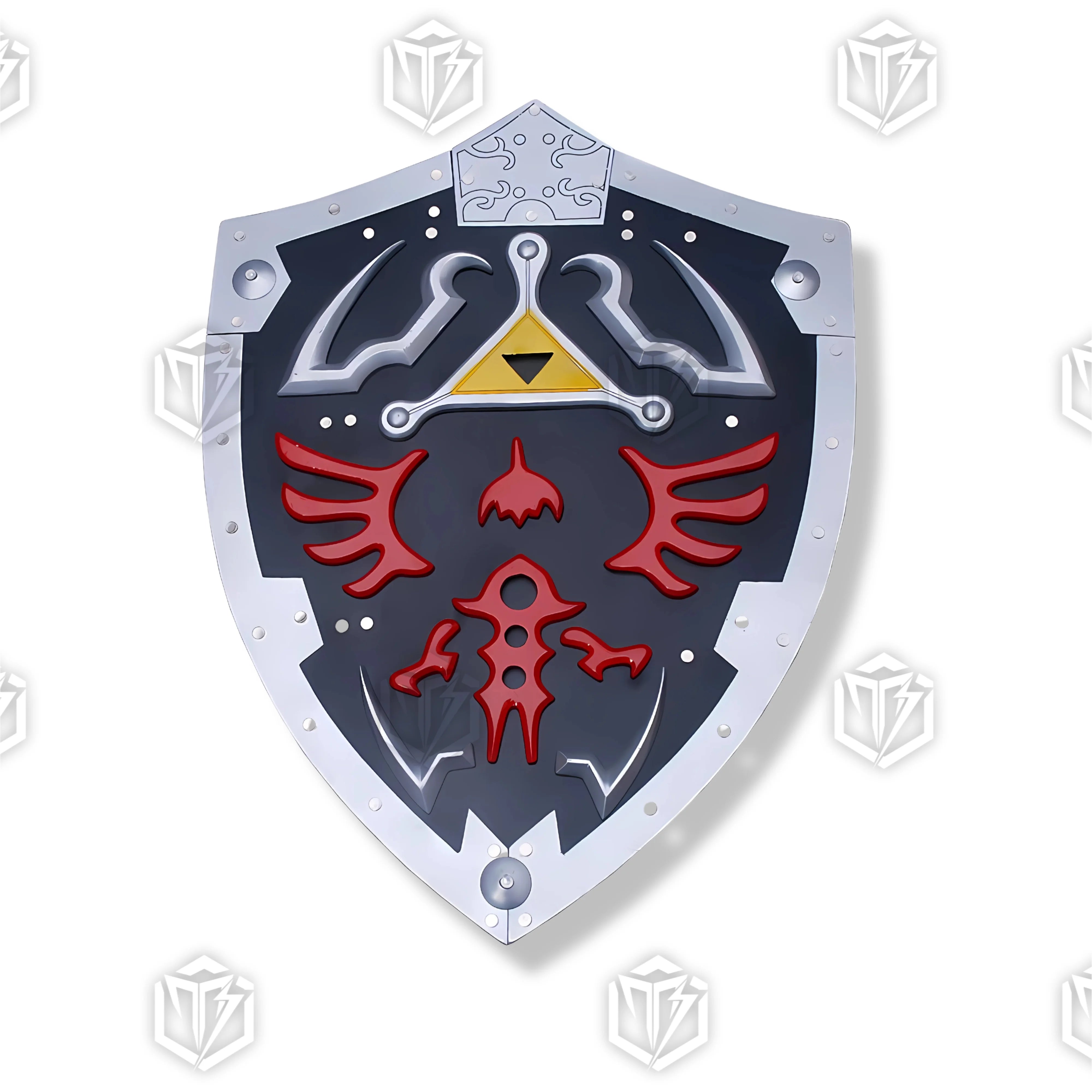 Link Hylian Black Shield From Zelda