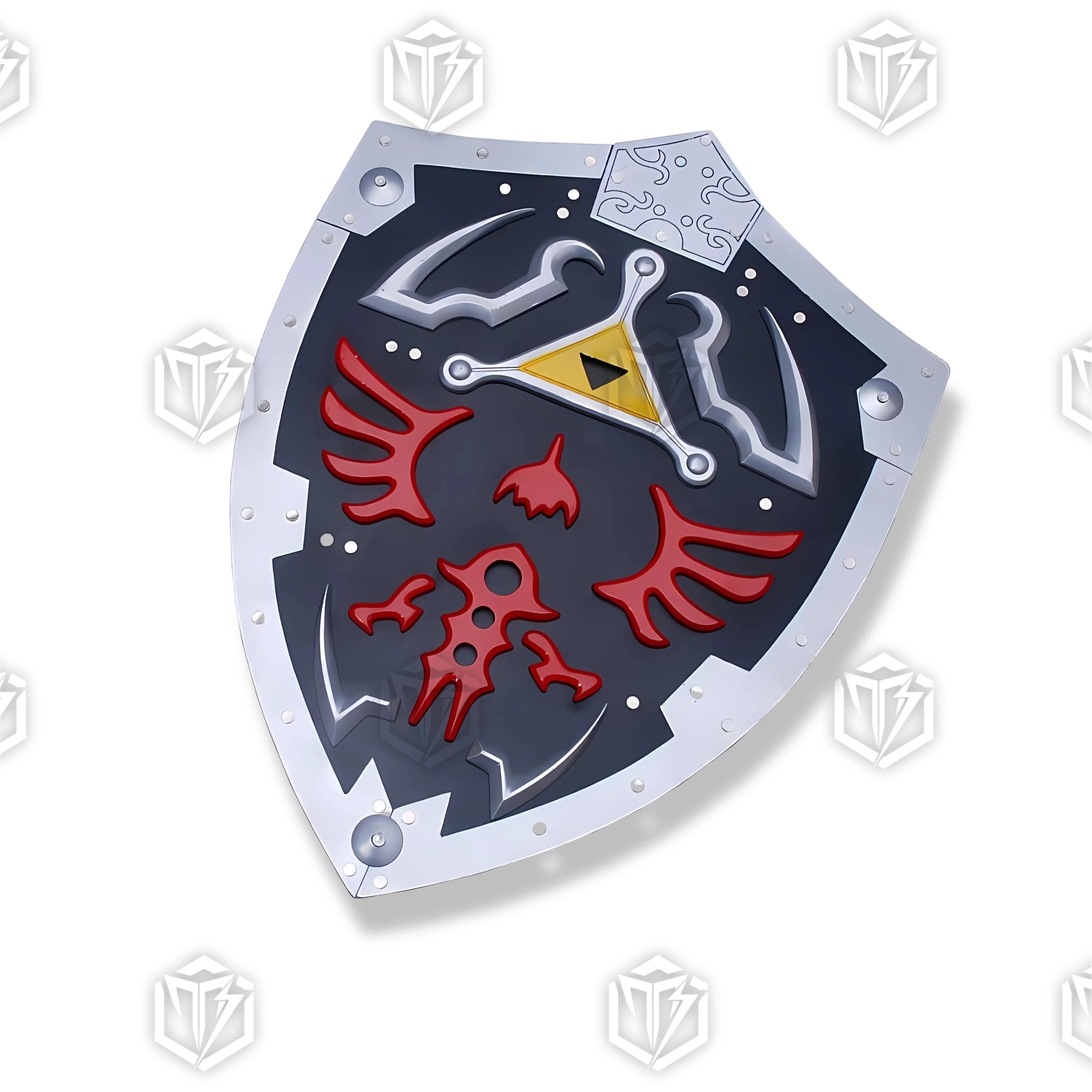 Link Hylian Black Shield From Zelda