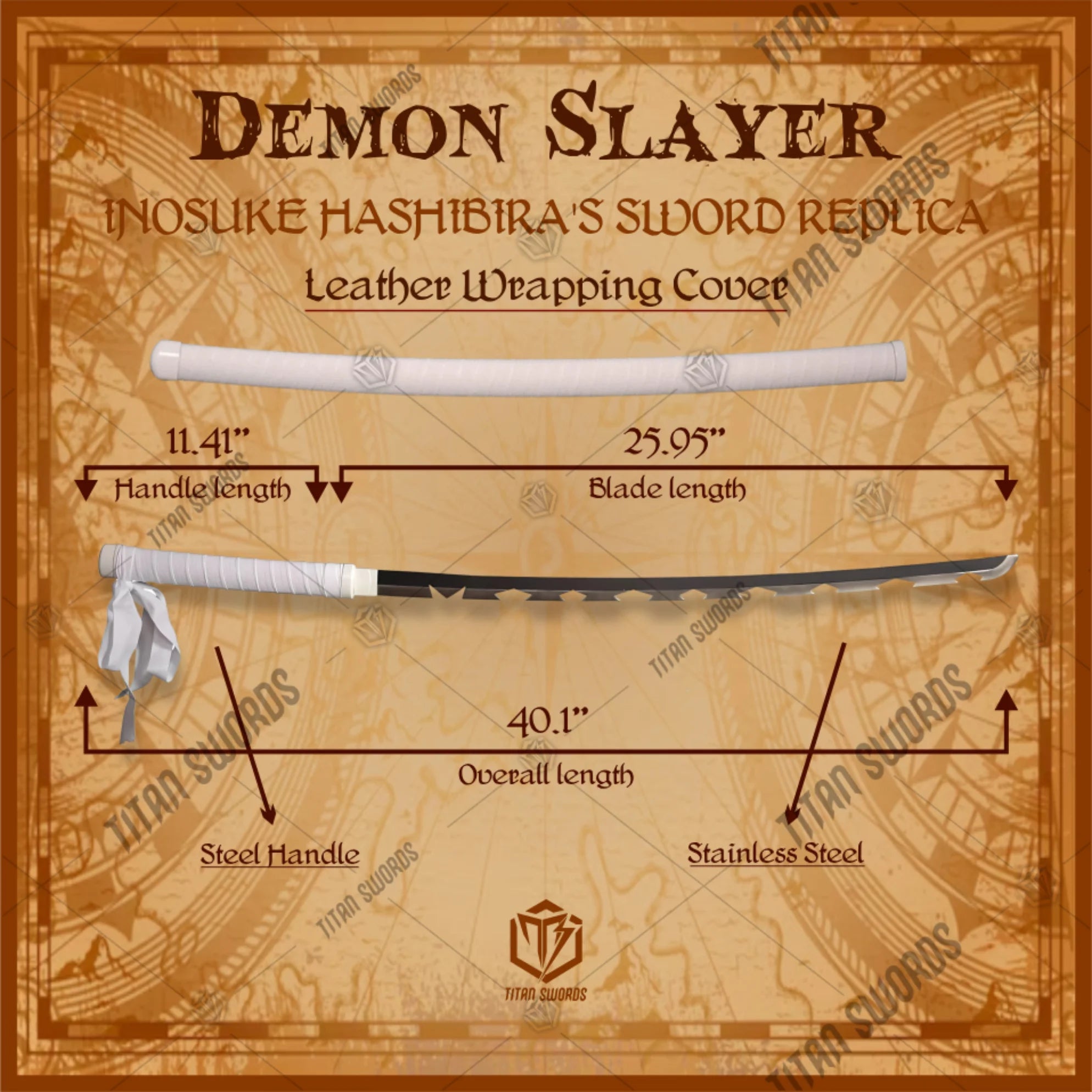 Demon Slayer Inosuke Hashibira Sword