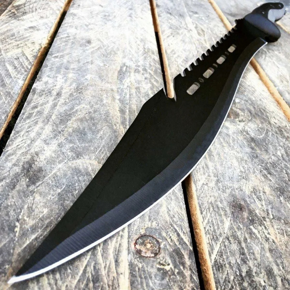 8-Piece Reaper Knife Set – Full Tang Fixed Blade Collection Titan Swords