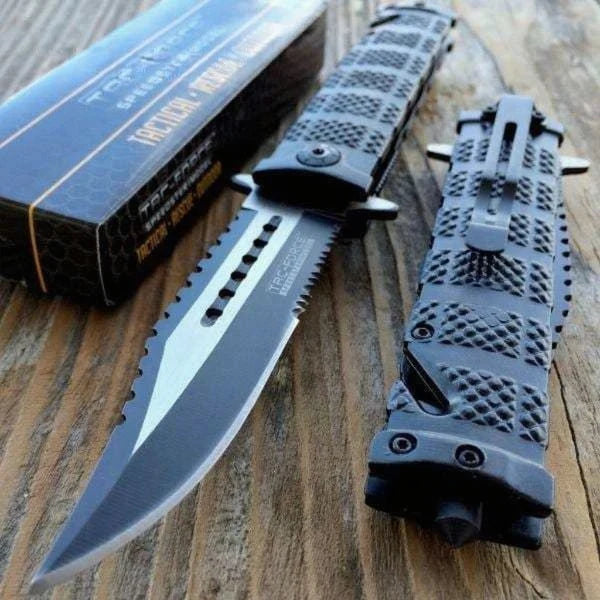 9PC Knife & Axe Set detailed black knife collection