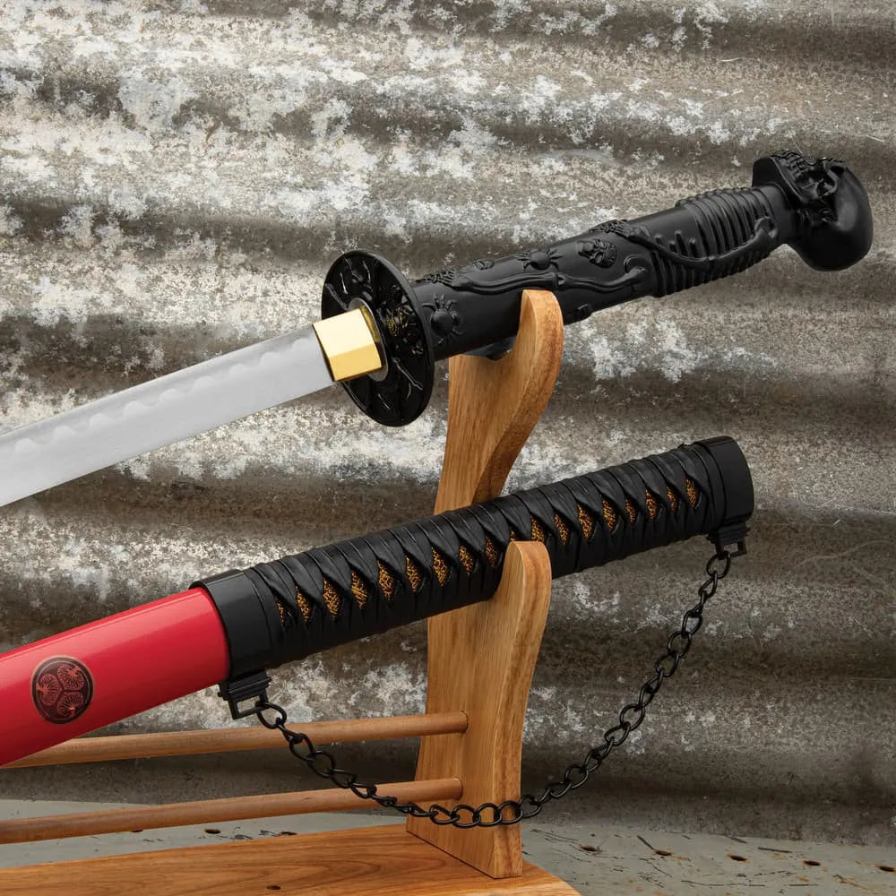 Death’s Grasp dark fantasy sword collectible