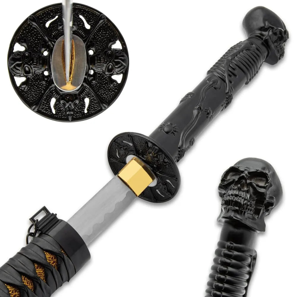 Death’s Grasp dark fantasy sword collectible