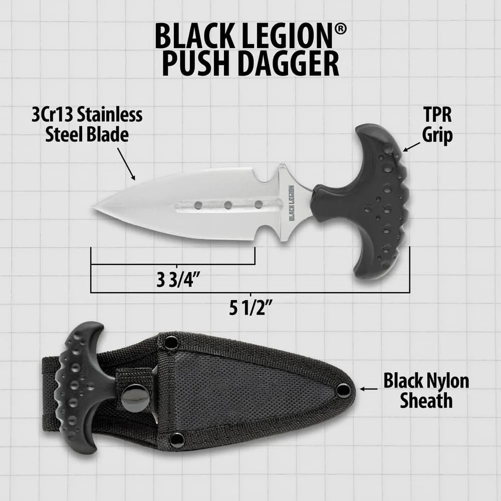 Black Legion Push Dagger