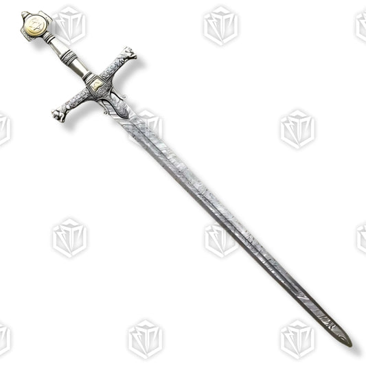 King Solomon Sword with Handmade PREMIUM Quality Sheath