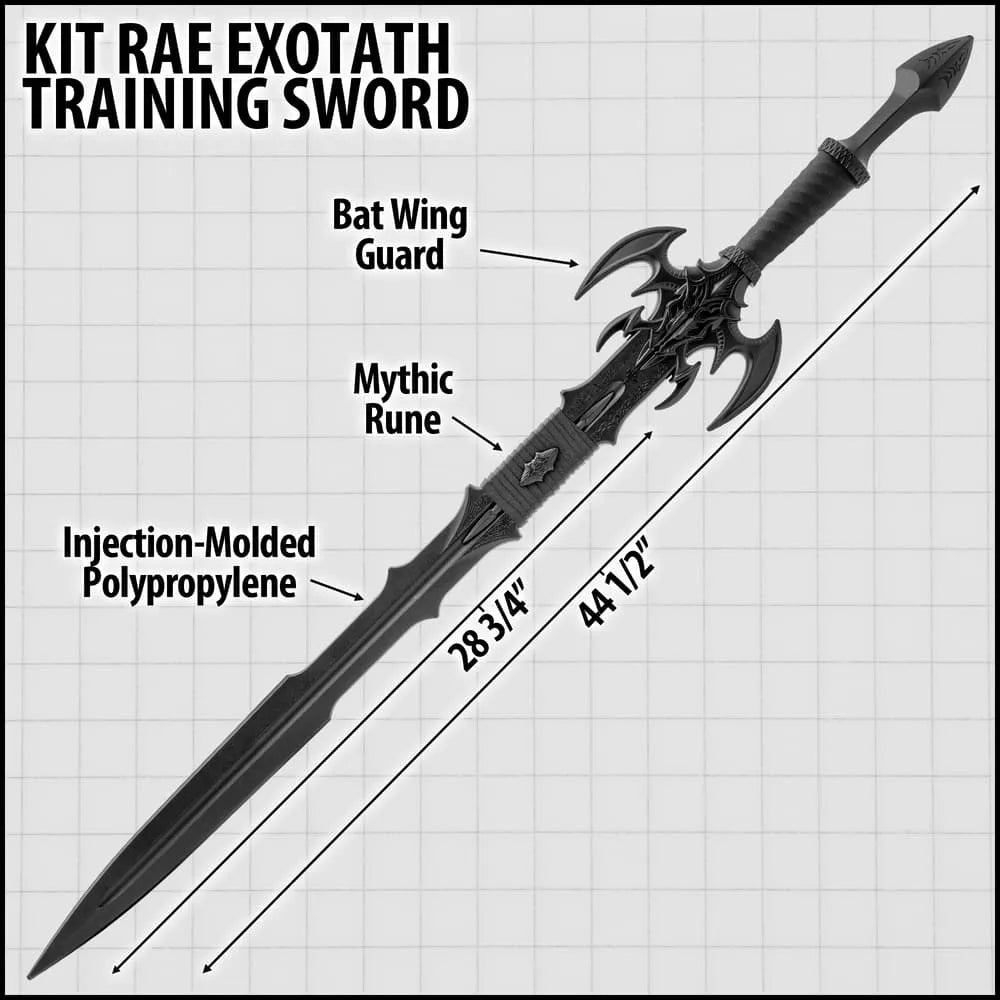 Kit Rae Exotath Training Sword