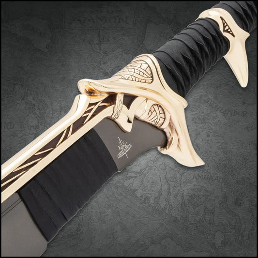 Kit Rae Savathos Mithrodin Gold War Sword