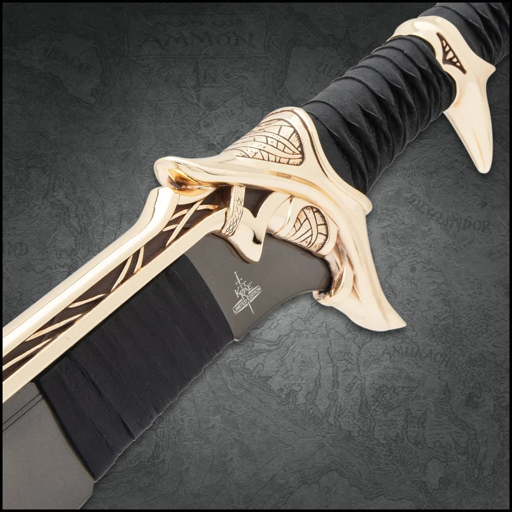 Kit Rae Savathos Mithrodin Gold War Sword
