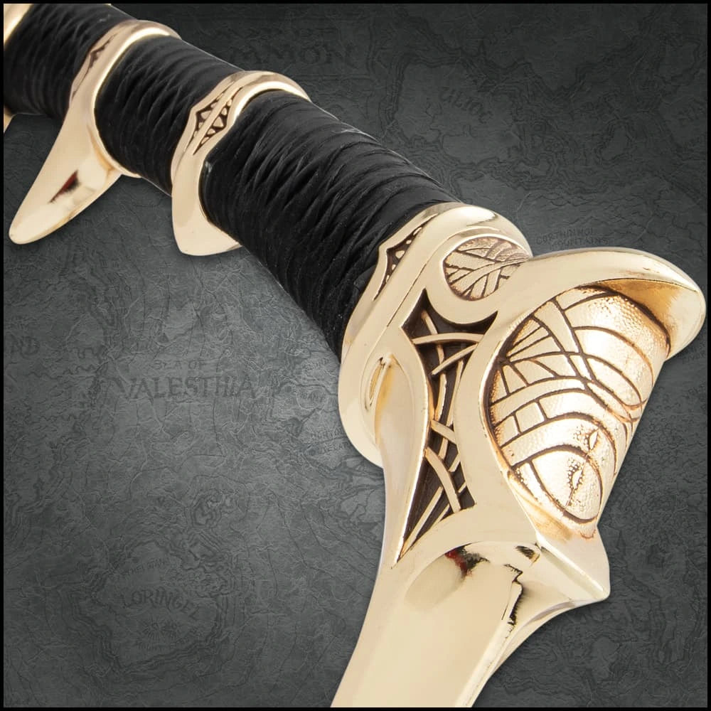 Kit Rae Savathos Mithrodin Gold War Sword
