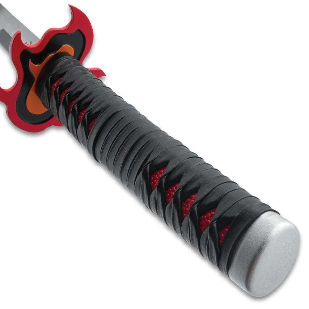 Tanjiro Kamado's Fire Demon Slayer Sword and Scabbard