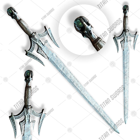 Kit Rae Luciendar Damascus Sword