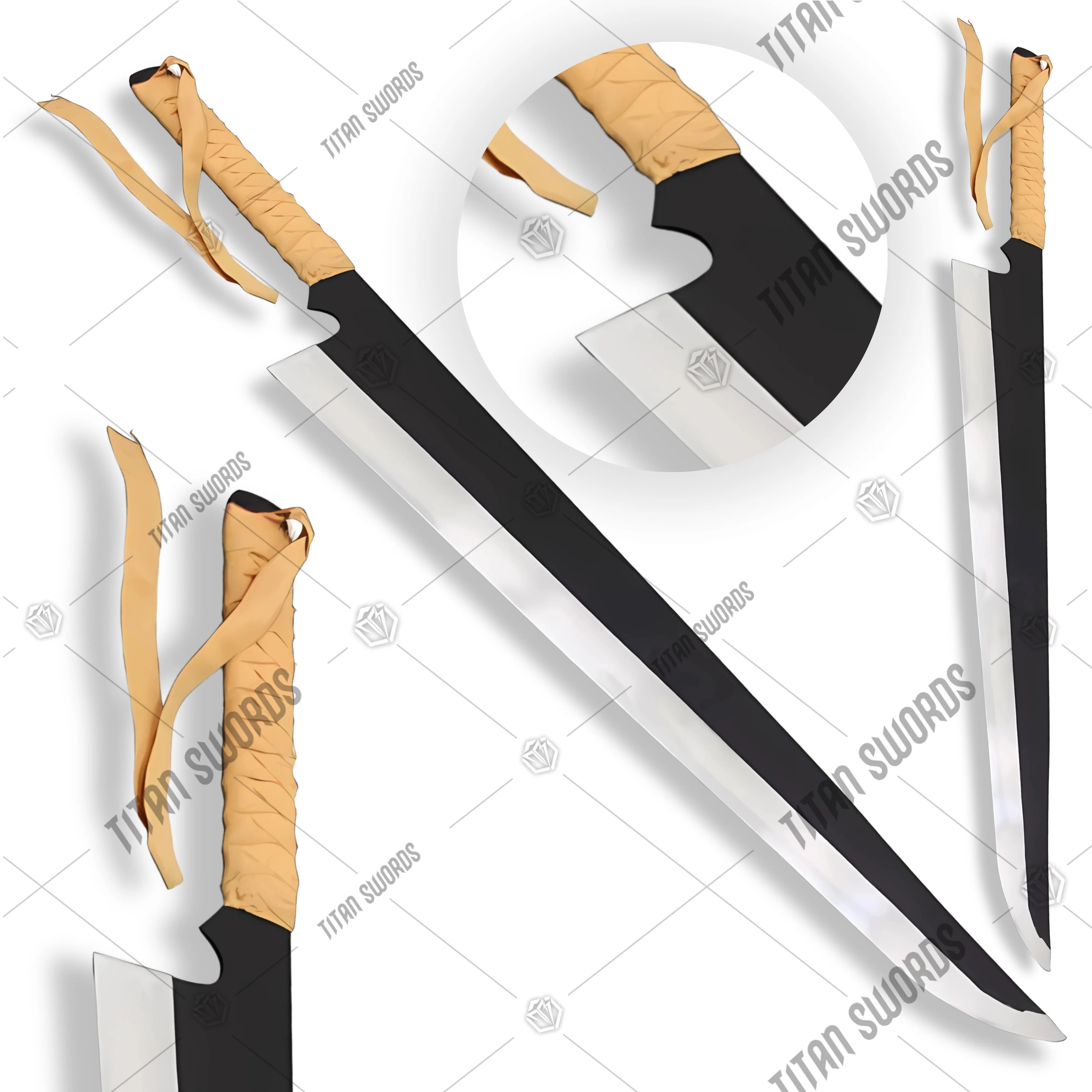 Massive Anime Ichigo Zangetsu Sword Replica