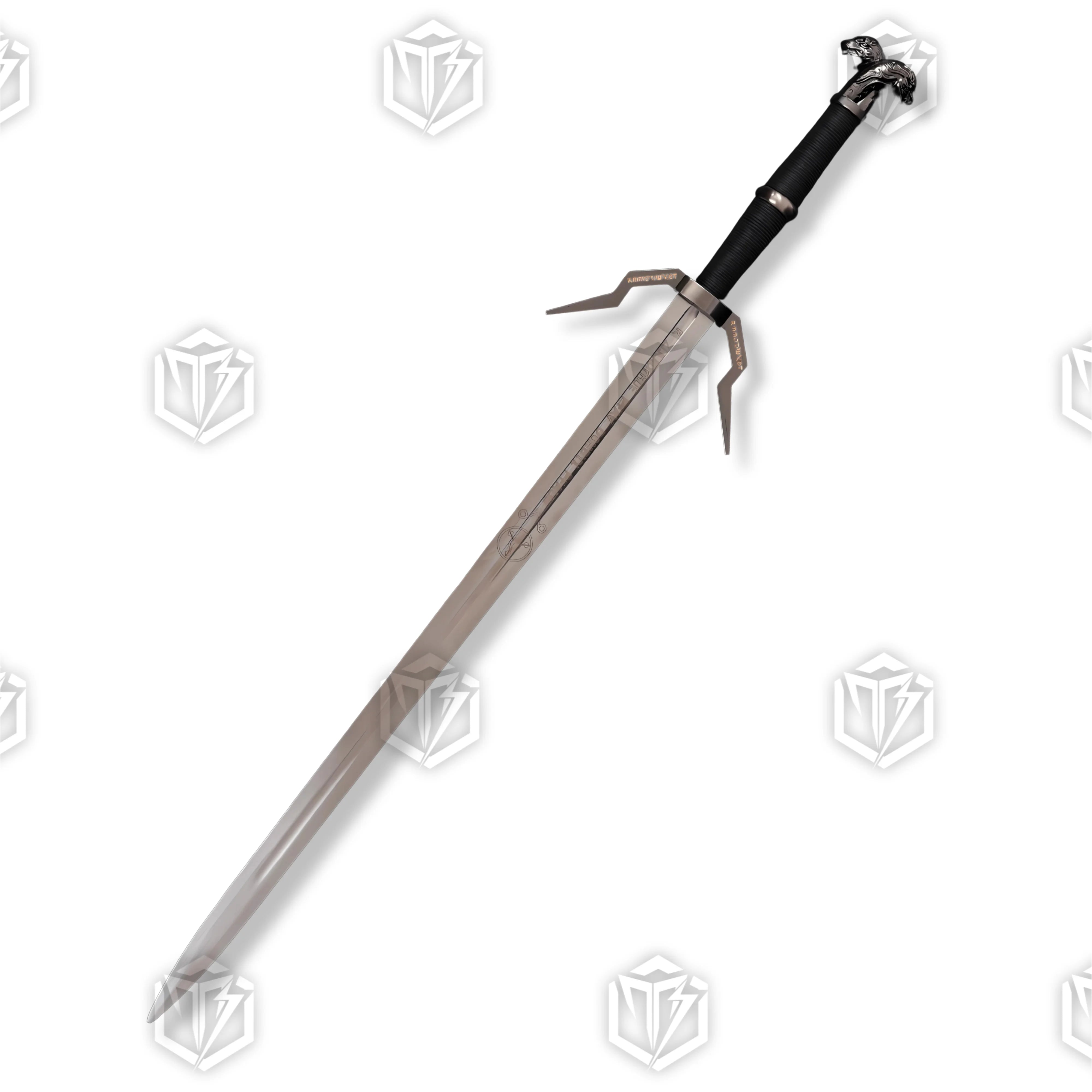 Witcher Snake School 40" Viper Sword Replica with Runes