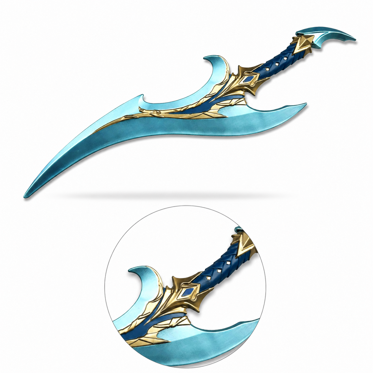 Sung Jinwoo Shadow Dagger – Solo Leveling Cosplay Display Collectible Titan Swords