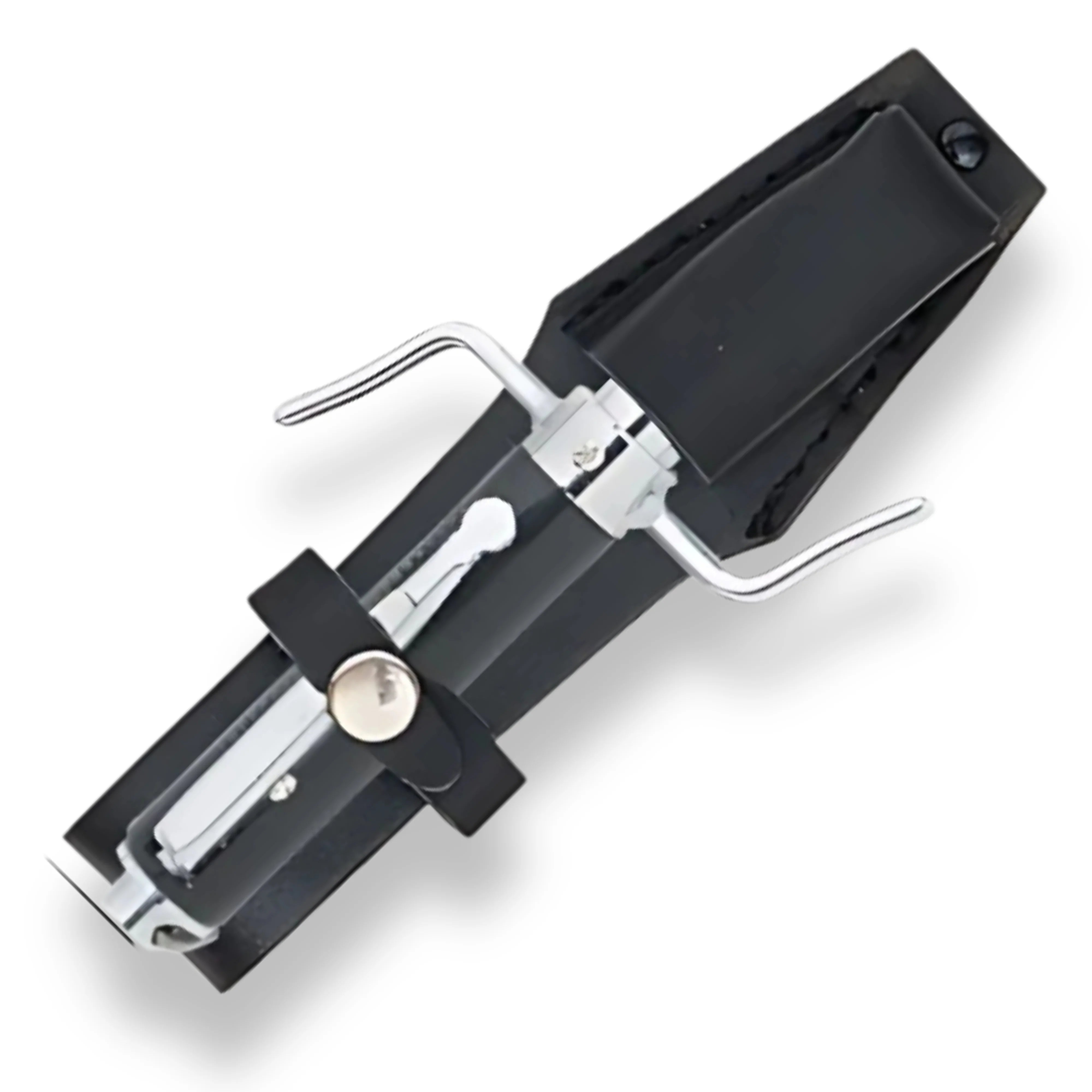 Premium Automatic Spring Loaded Baton Self-Defense with solid steel.