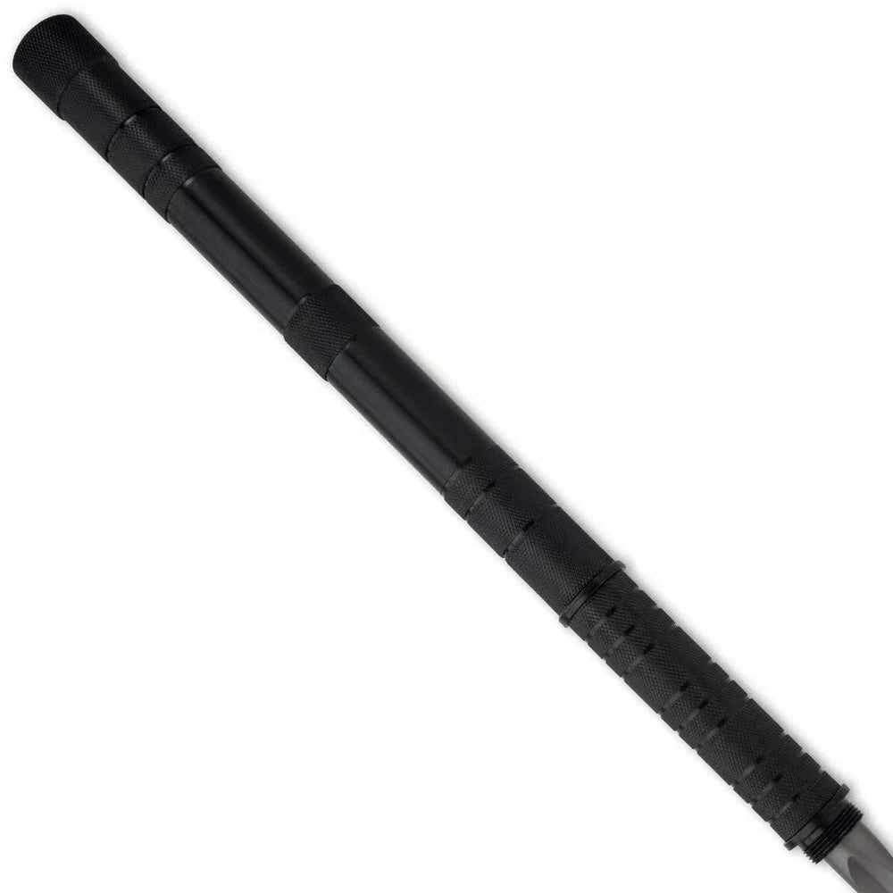 Premium B.M.F. Black Tri-Edged Baton Dagger Black Oxide Finish with stainless steel.