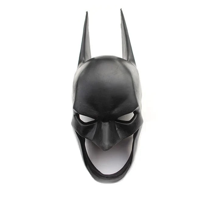 Batman Mask made from high density foam showing the complete front design