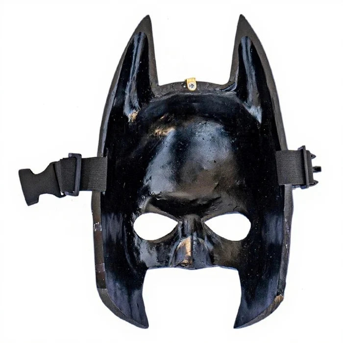 Batman Mask made from resin showing the complete detailed cowl design