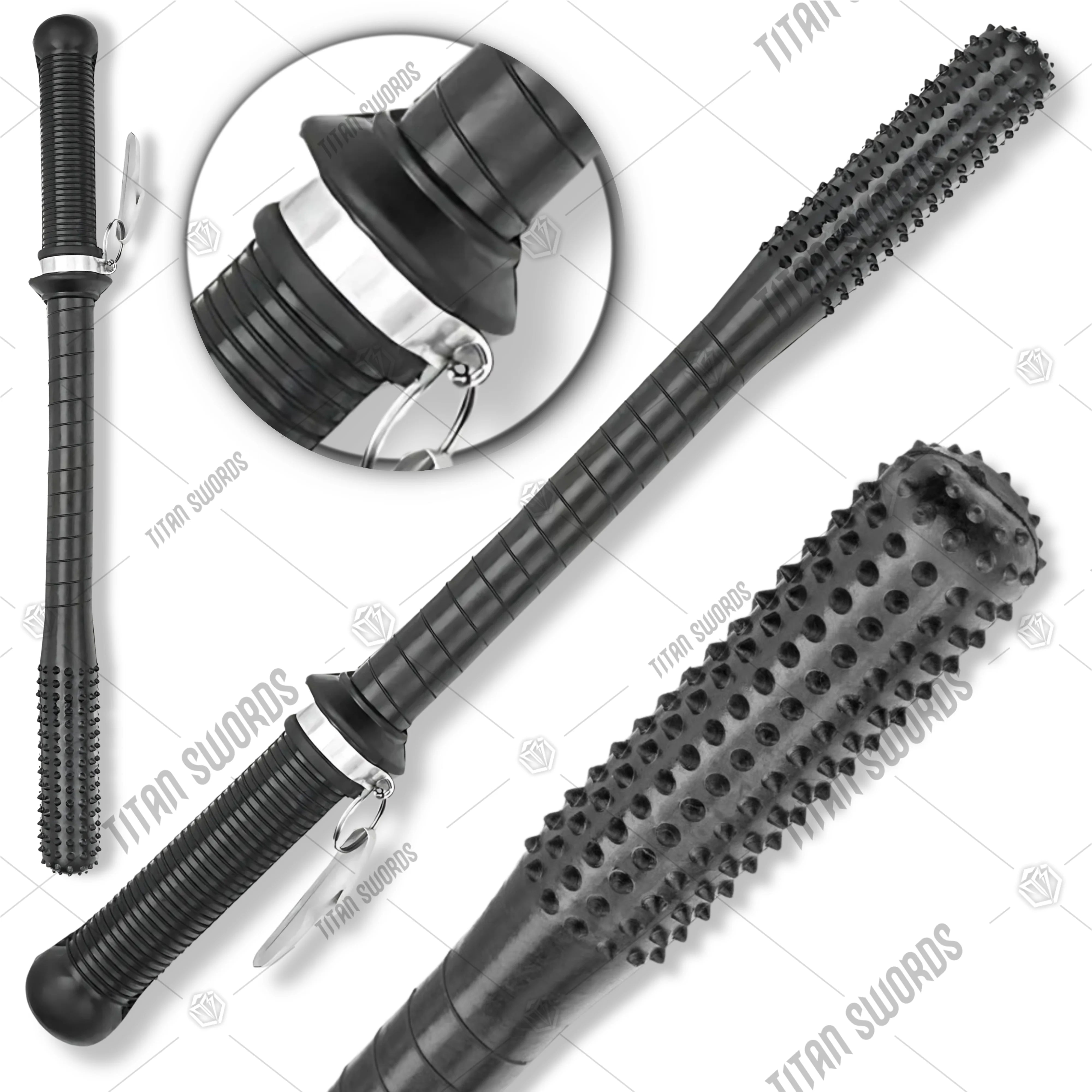 Premium Billy Club Compact Self-Defense with polypropylene.
