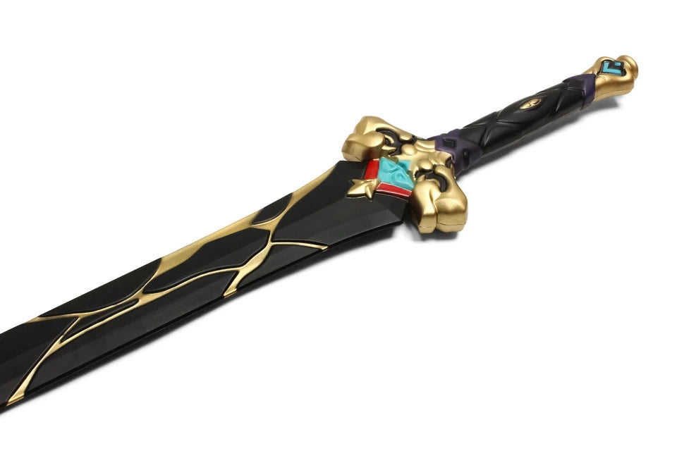 Full-length Blade Foam Sword Honkai Star Rail display collectible showcasing lightweight premium PU foam construction, reinforced support core, detailed decorative finish, anime-inspired styling, and collector-quality presentation for conventions, cosplay photography, streaming studios, and gaming displays.